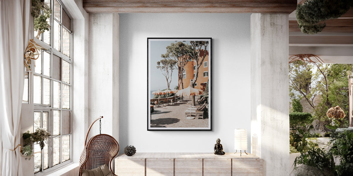 Considered interior featuring Amichi Co fine art photography
