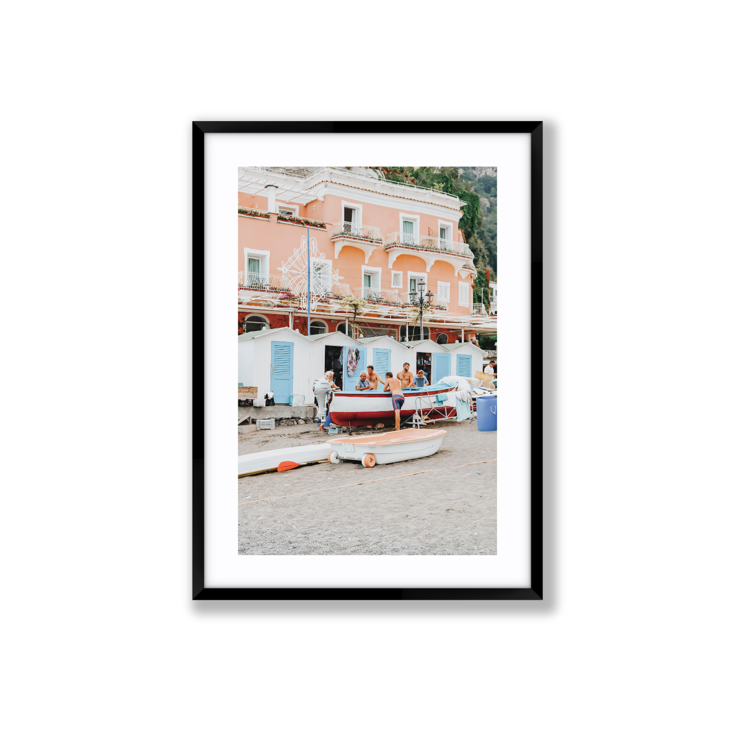 Positano Print, Italy Print - Amichi Co