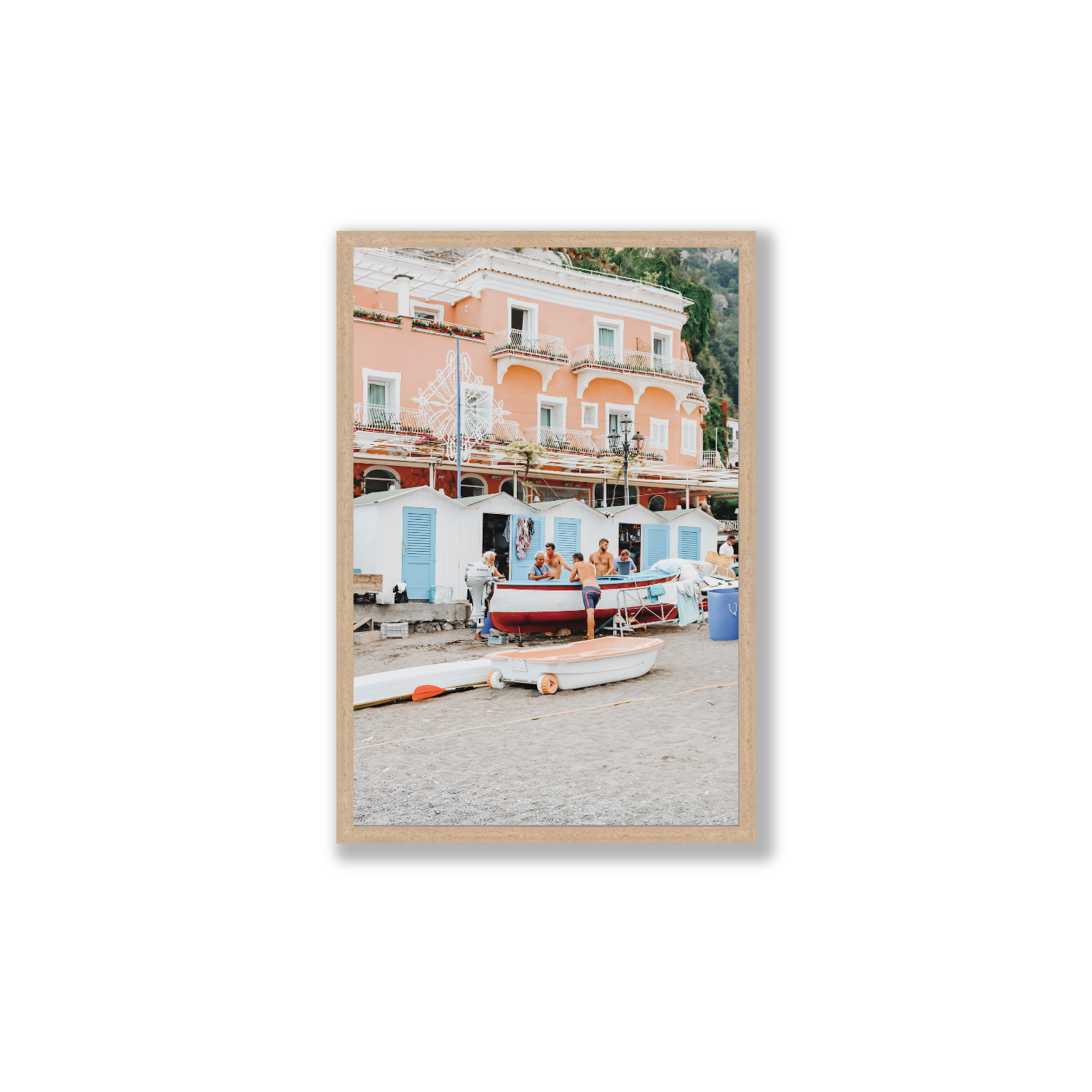 Positano Print, Italy Print - Amichi Co