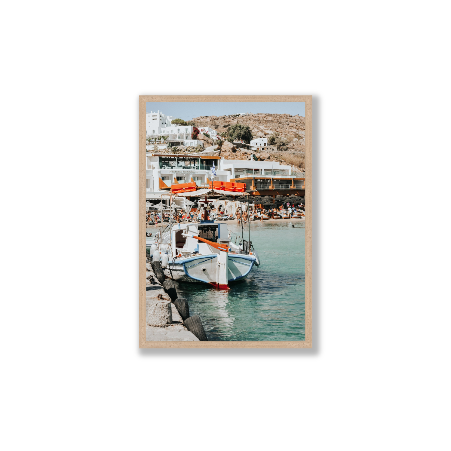 Mykonos Print, Greece Print - Amichi Co