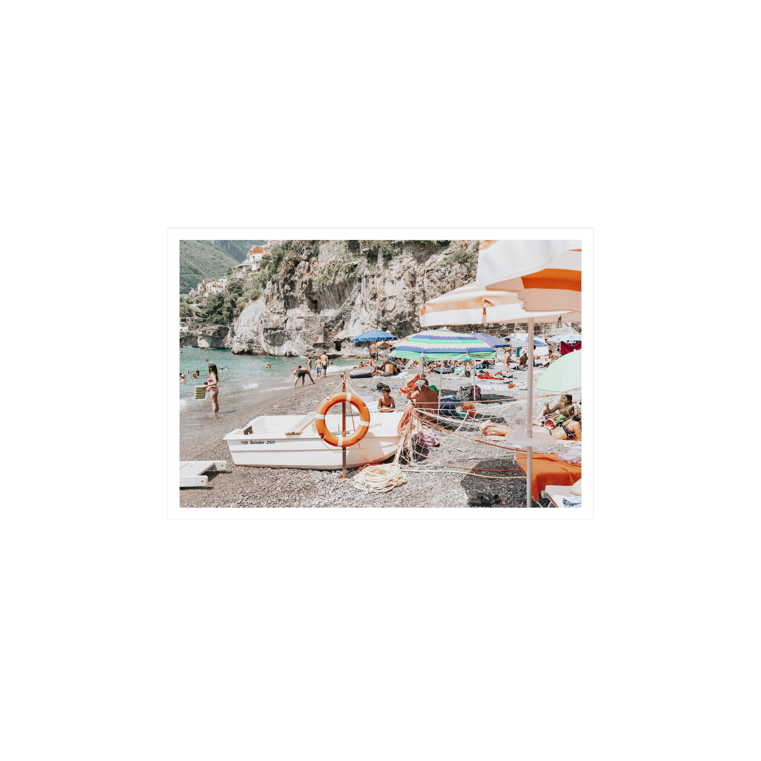 Positano Print, Italy Print - Amichi Co