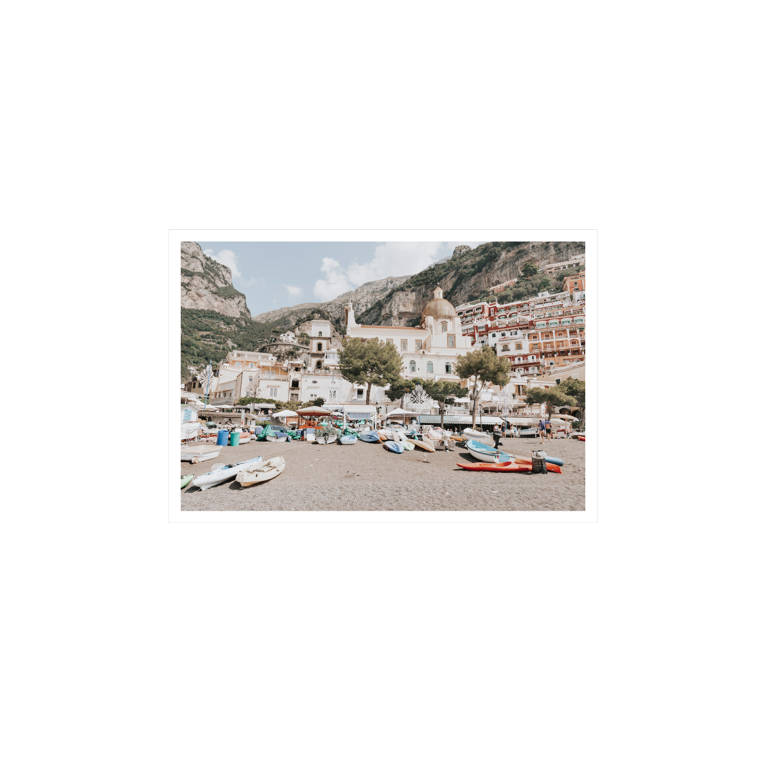 Positano Print, Italy Print - Amichi Co