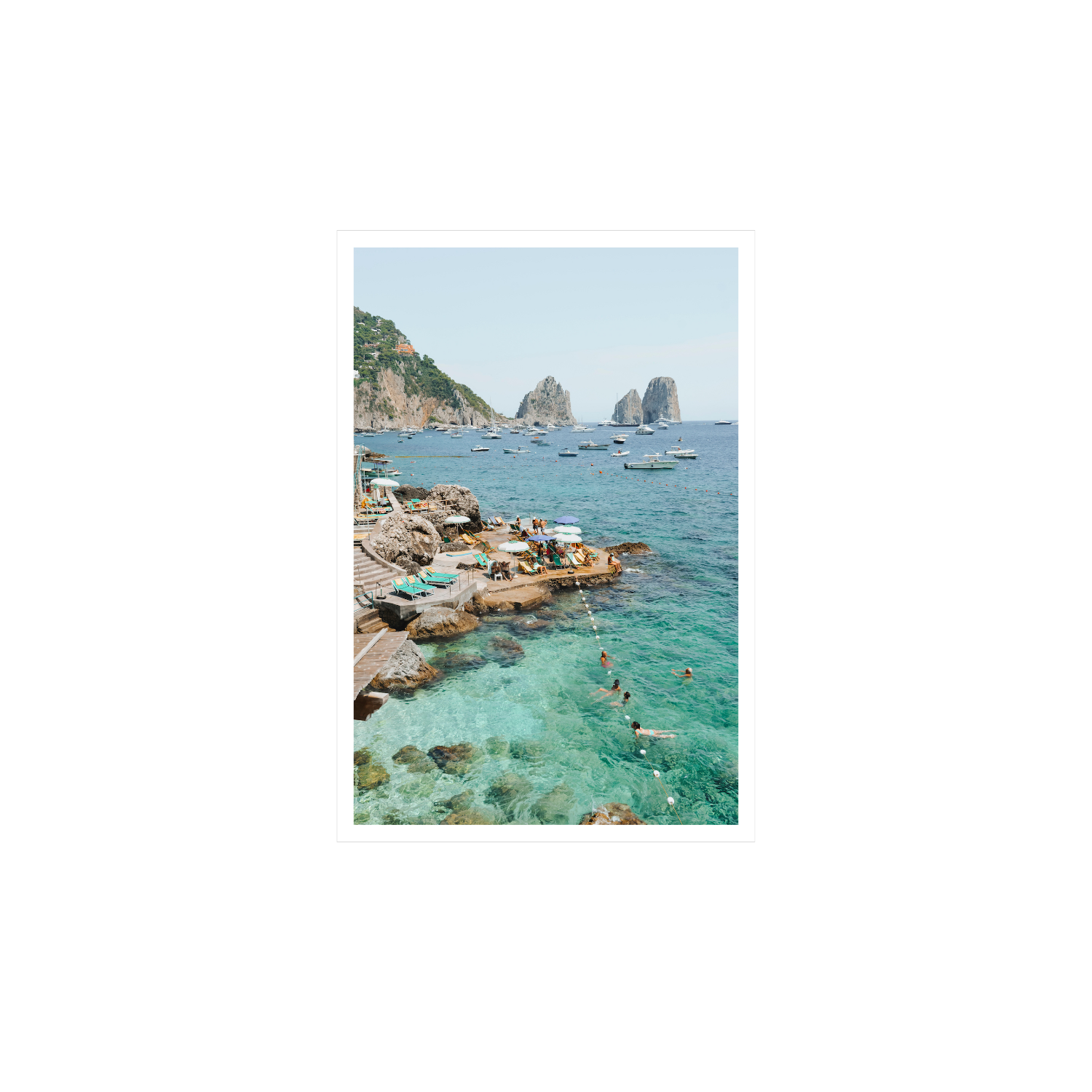 Capri Print, Italy Print - Amichi Co