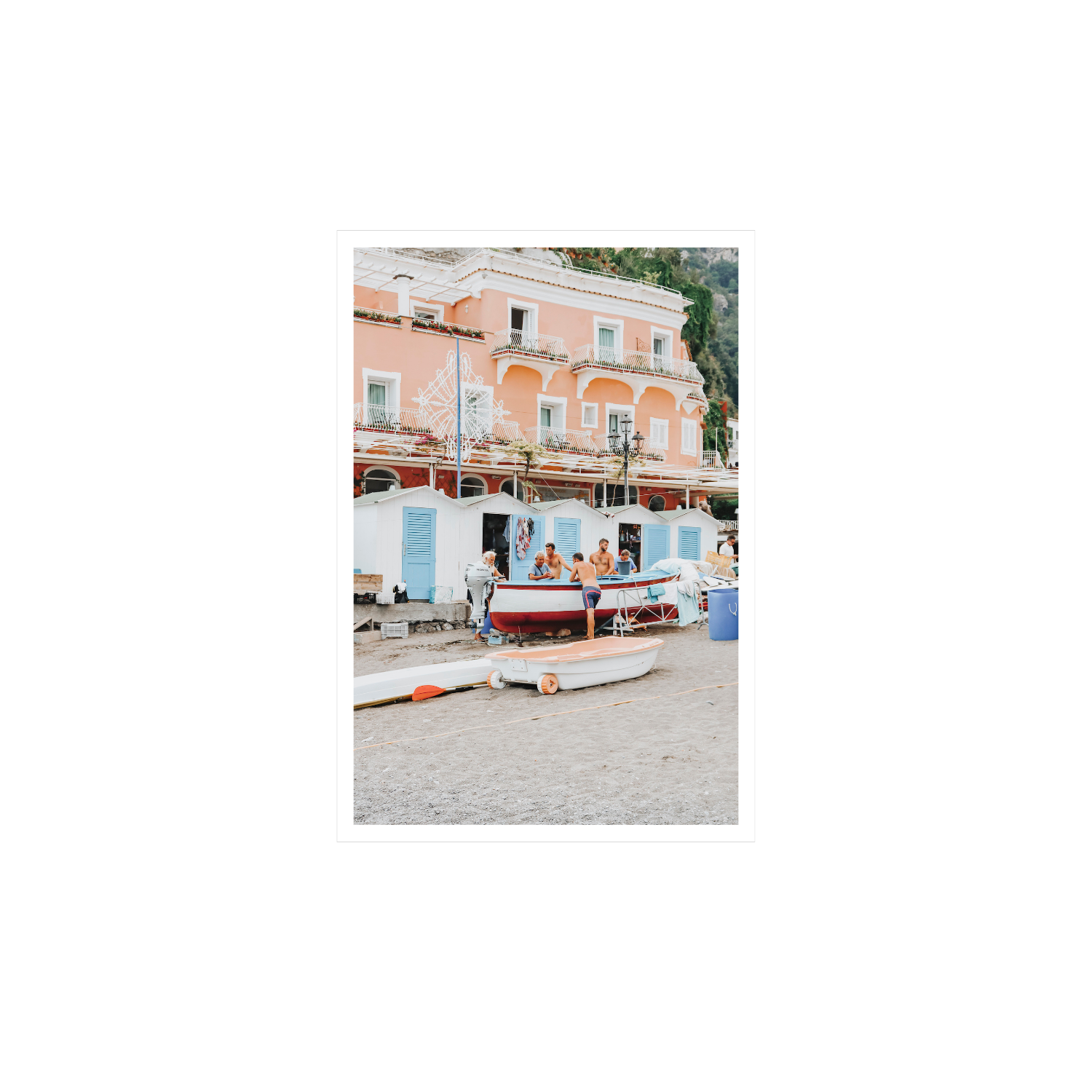 Positano Print, Italy Print - Amichi Co