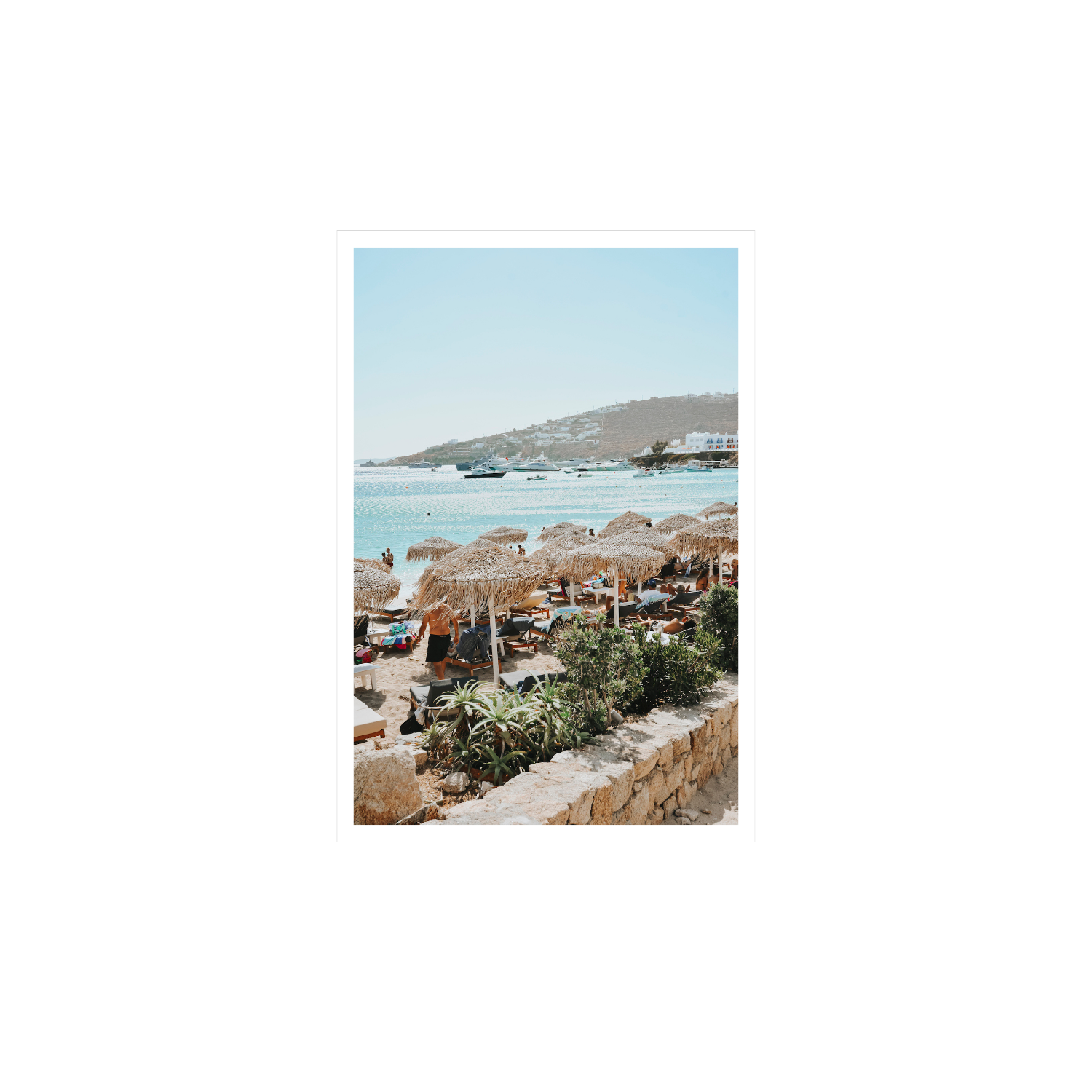 Mykonos Print, Greece Print - Amichi Co