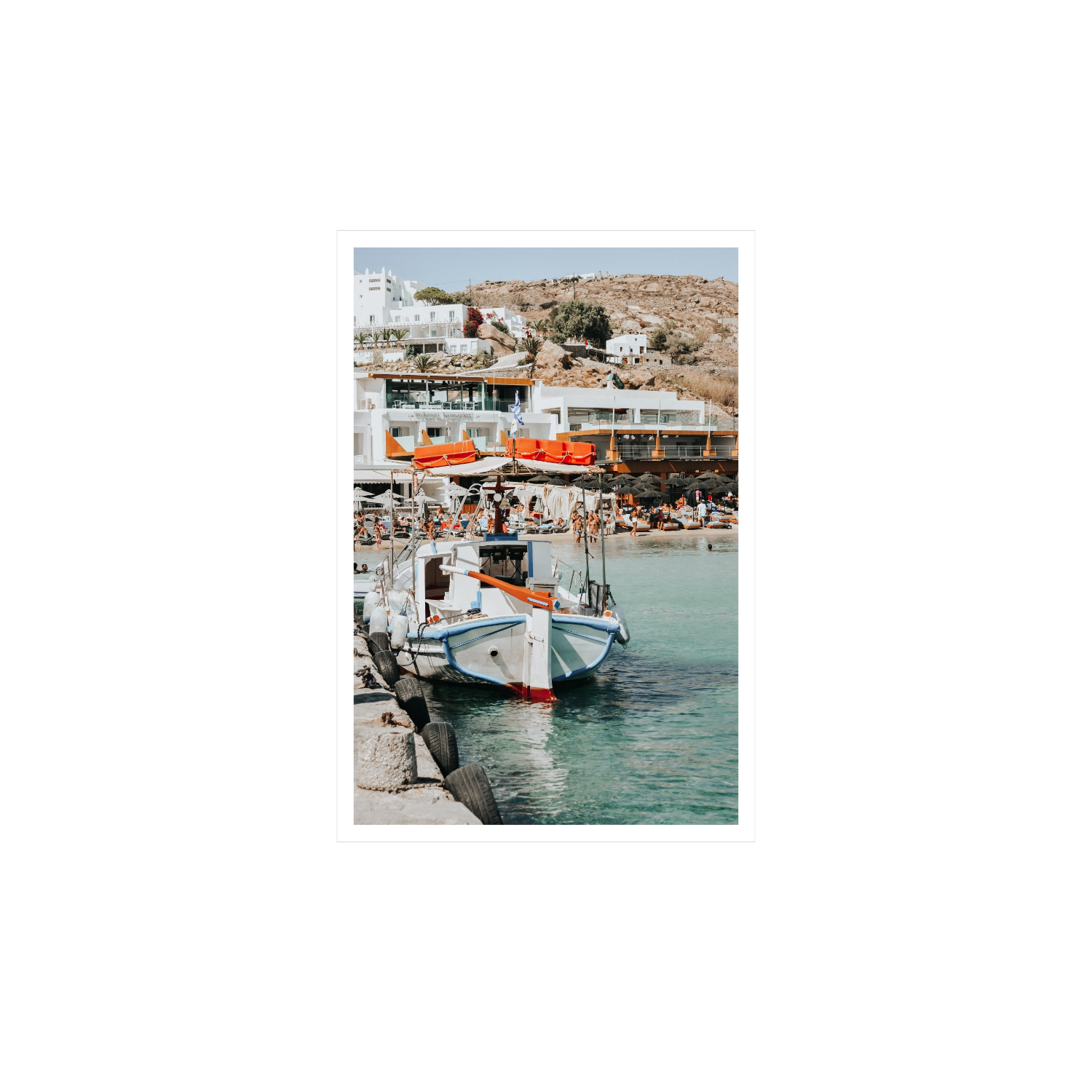 Mykonos Print, Greece Print - Amichi Co