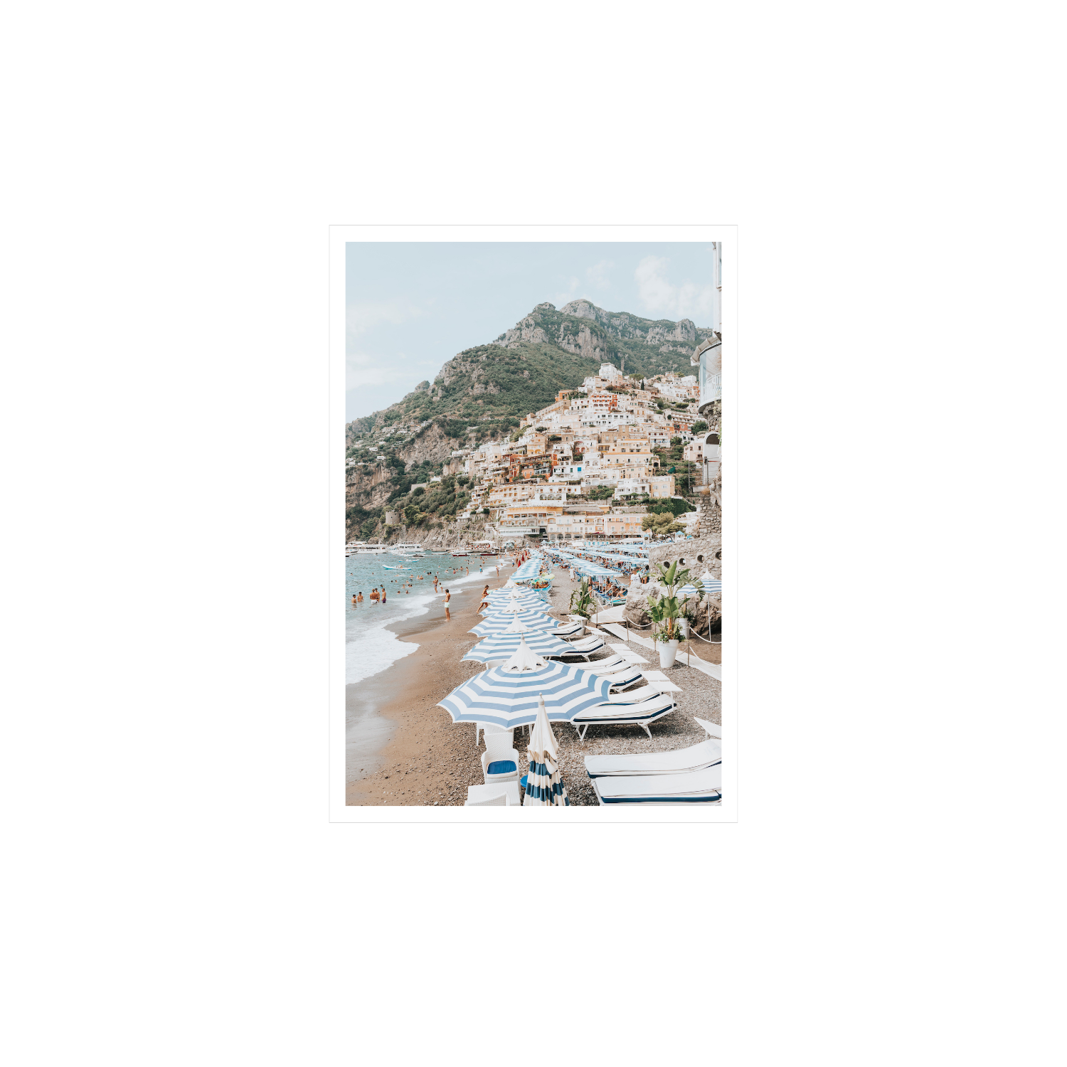 Positano Print, Italy Print - Amichi Co