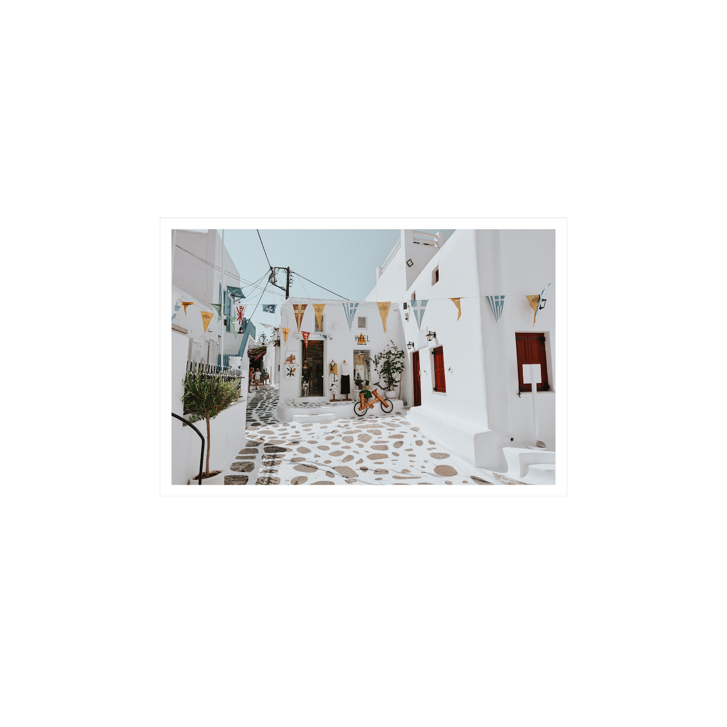 Mykonos Print, Greece Print - Amichi Co