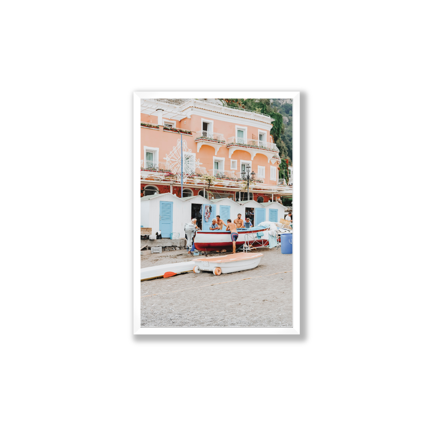 Positano Print, Italy Print - Amichi Co