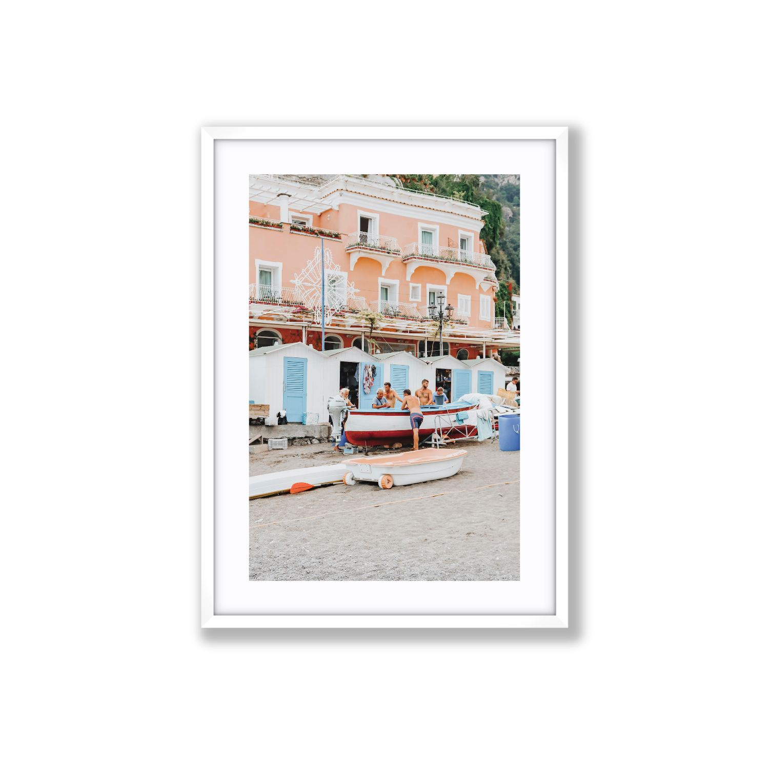 Positano Print, Italy Print - Amichi Co