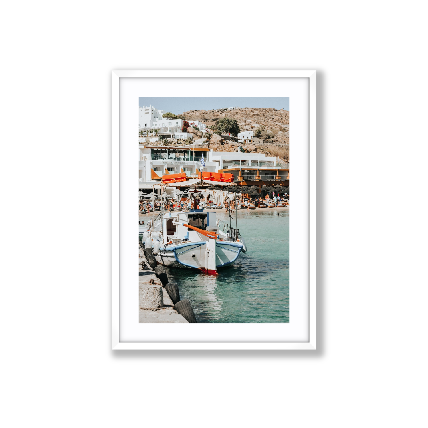 Mykonos Print, Greece Print - Amichi Co