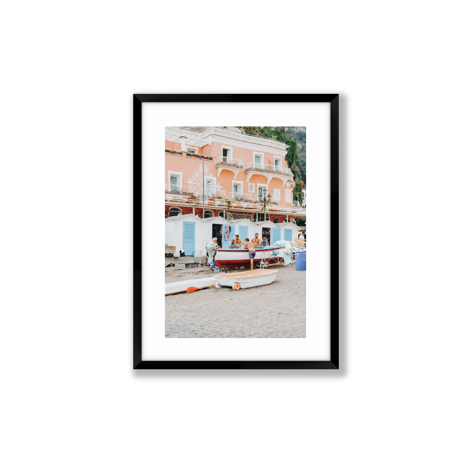 Positano Print, Italy Print - Amichi Co