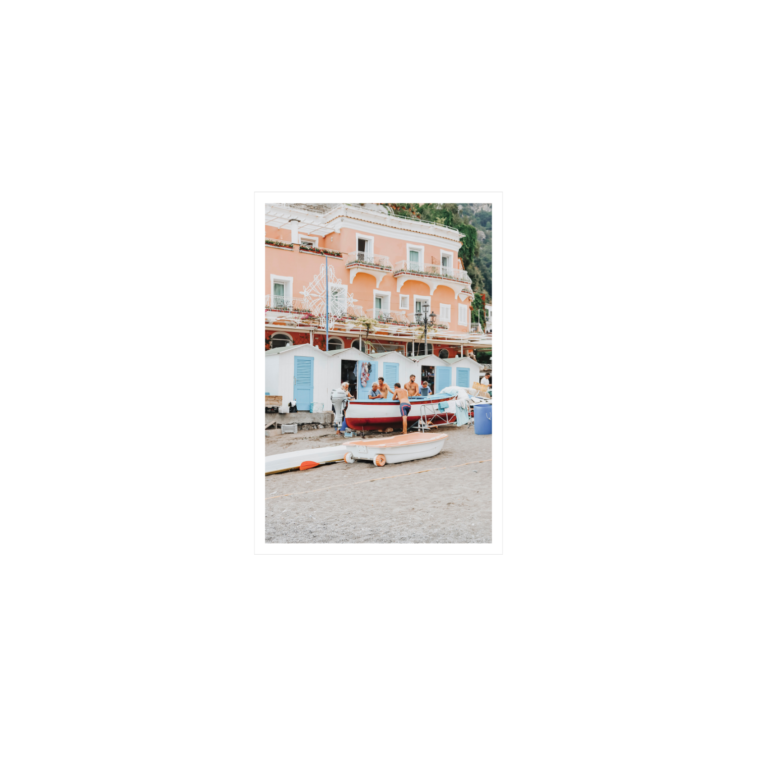 Positano Print, Italy Print - Amichi Co