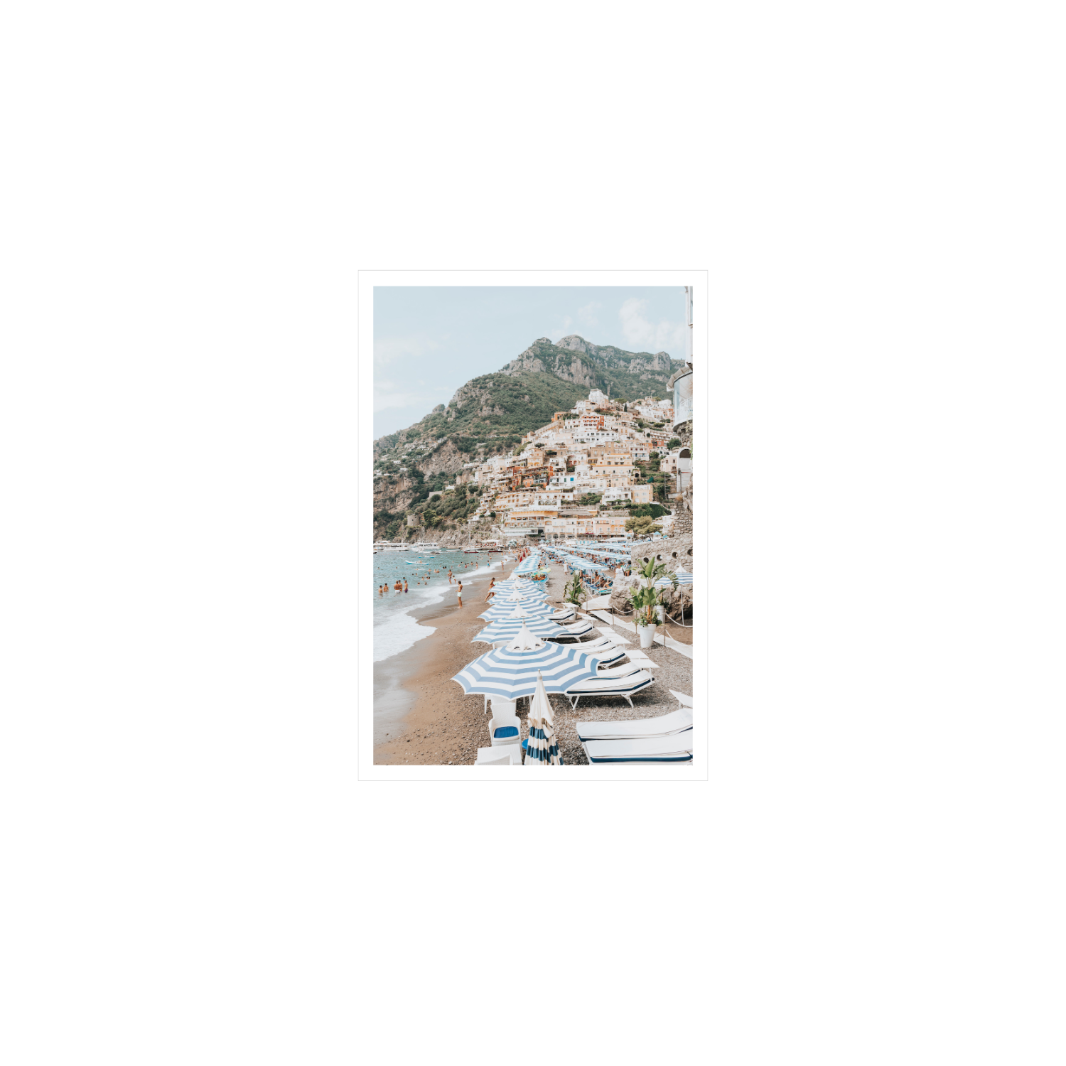 Positano Print, Italy Print - Amichi Co