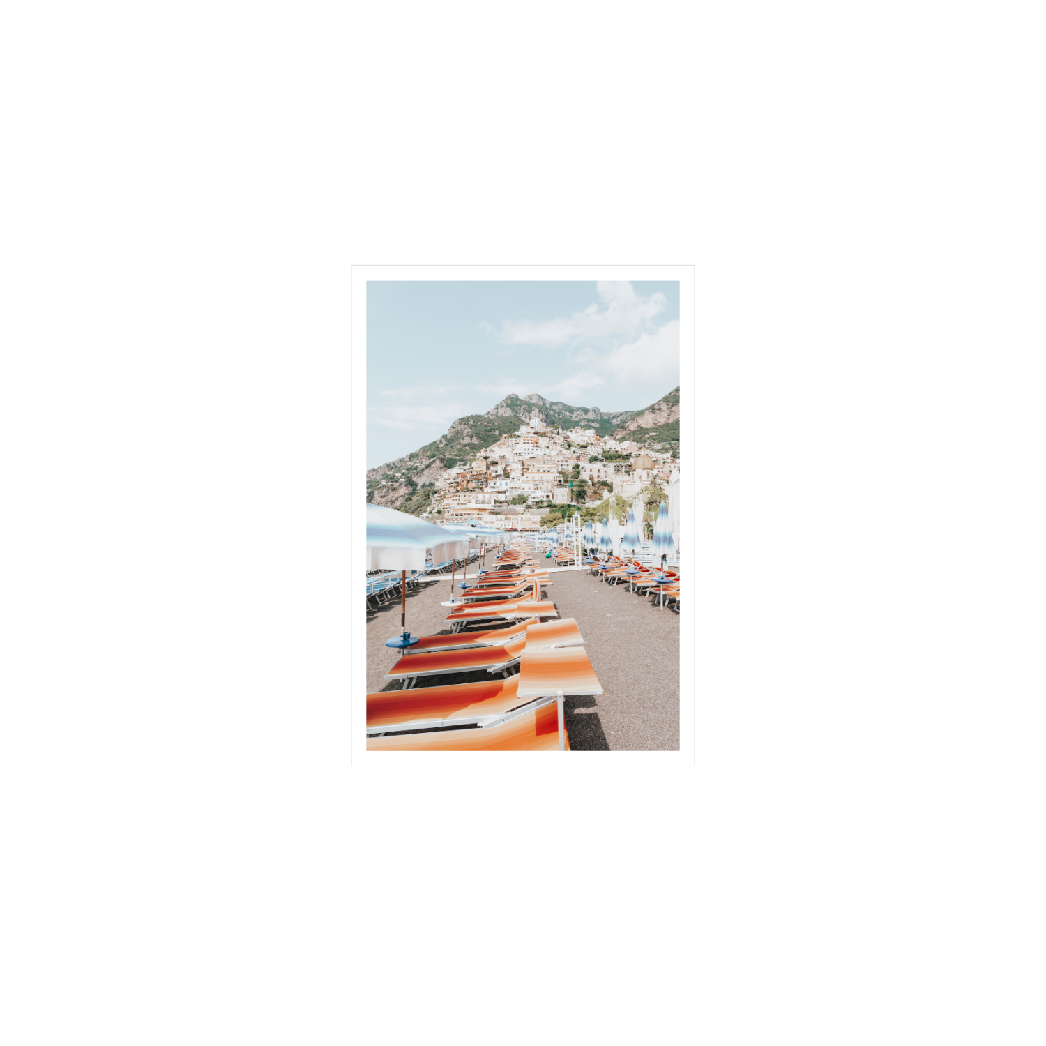 Positano Print, Italy Print - Amichi Co