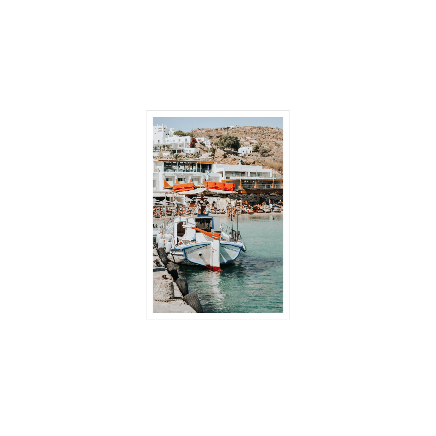 Mykonos Print, Greece Print - Amichi Co