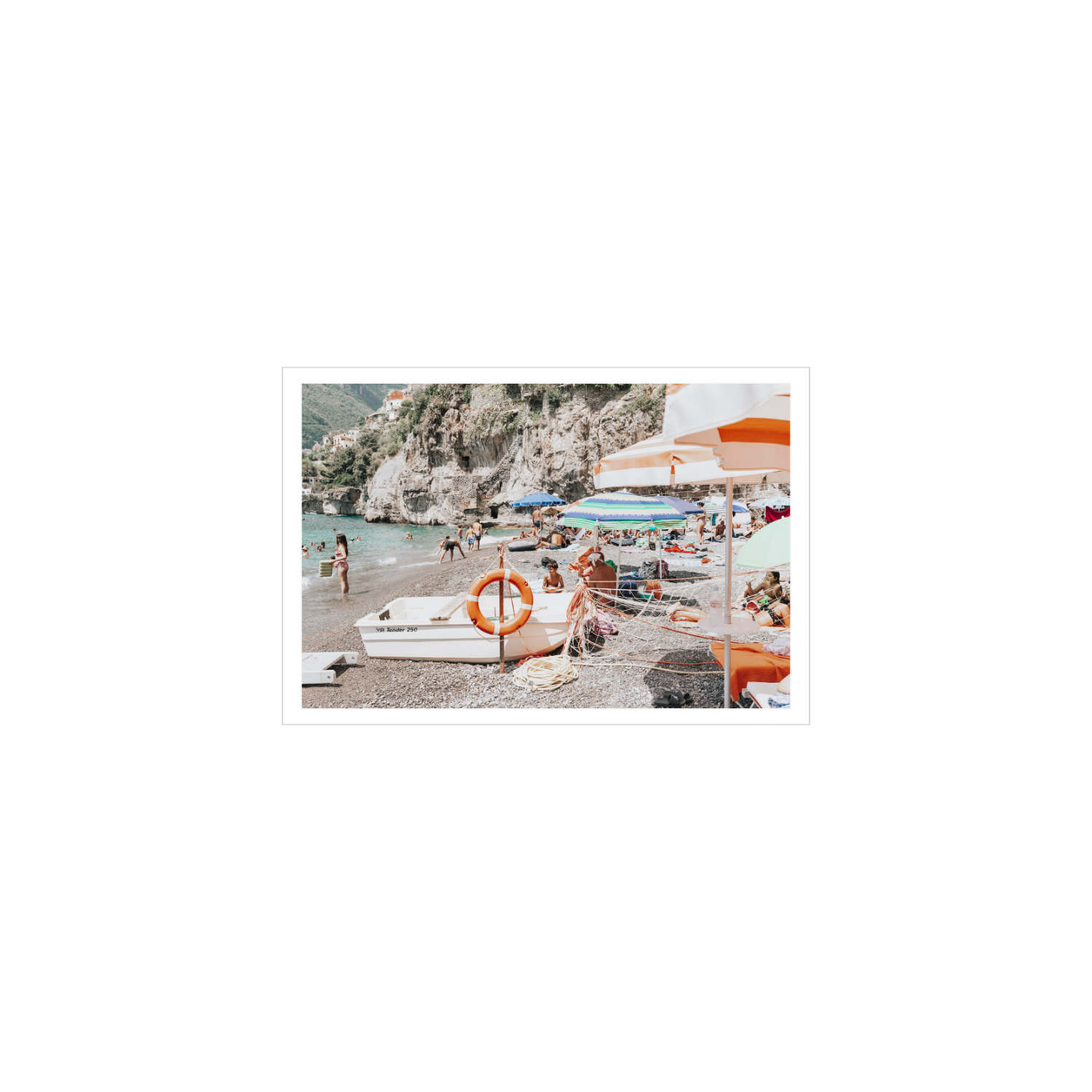 Positano Print, Italy Print - Amichi Co