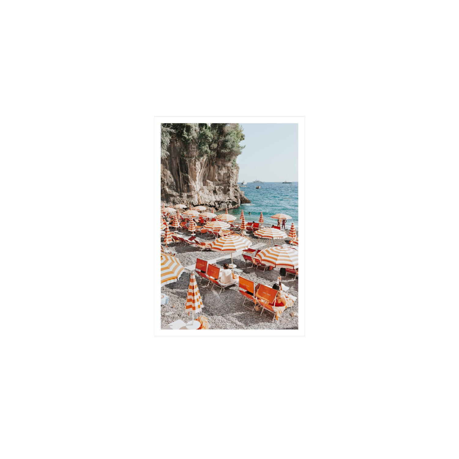 Positano Print, Italy Print - Amichi Co