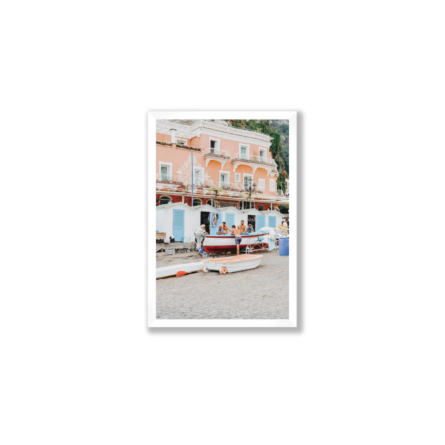 Positano Print, Italy Print - Amichi Co