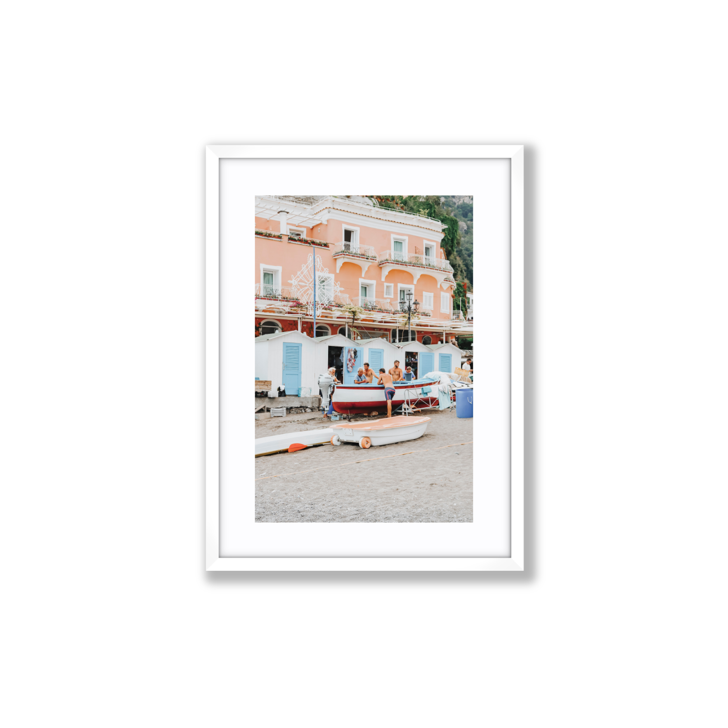 Positano Print, Italy Print - Amichi Co