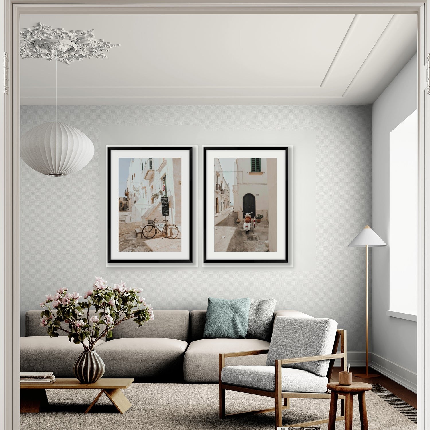 Daydreams in Puglia Print Sets curated wall art print set