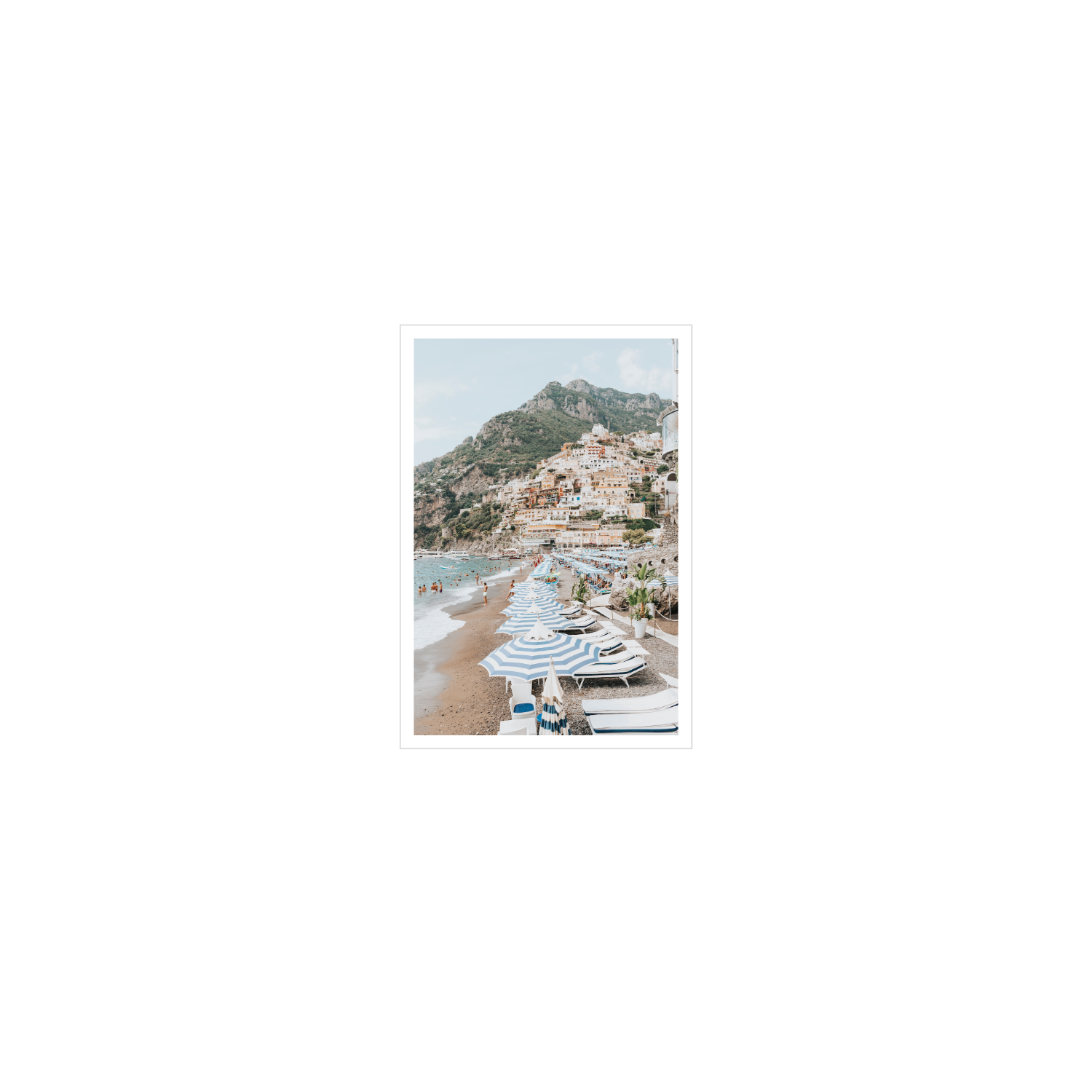 Positano Print, Italy Print - Amichi Co