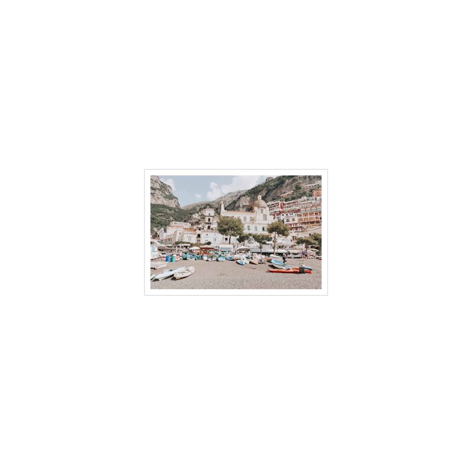 Positano Print, Italy Print - Amichi Co