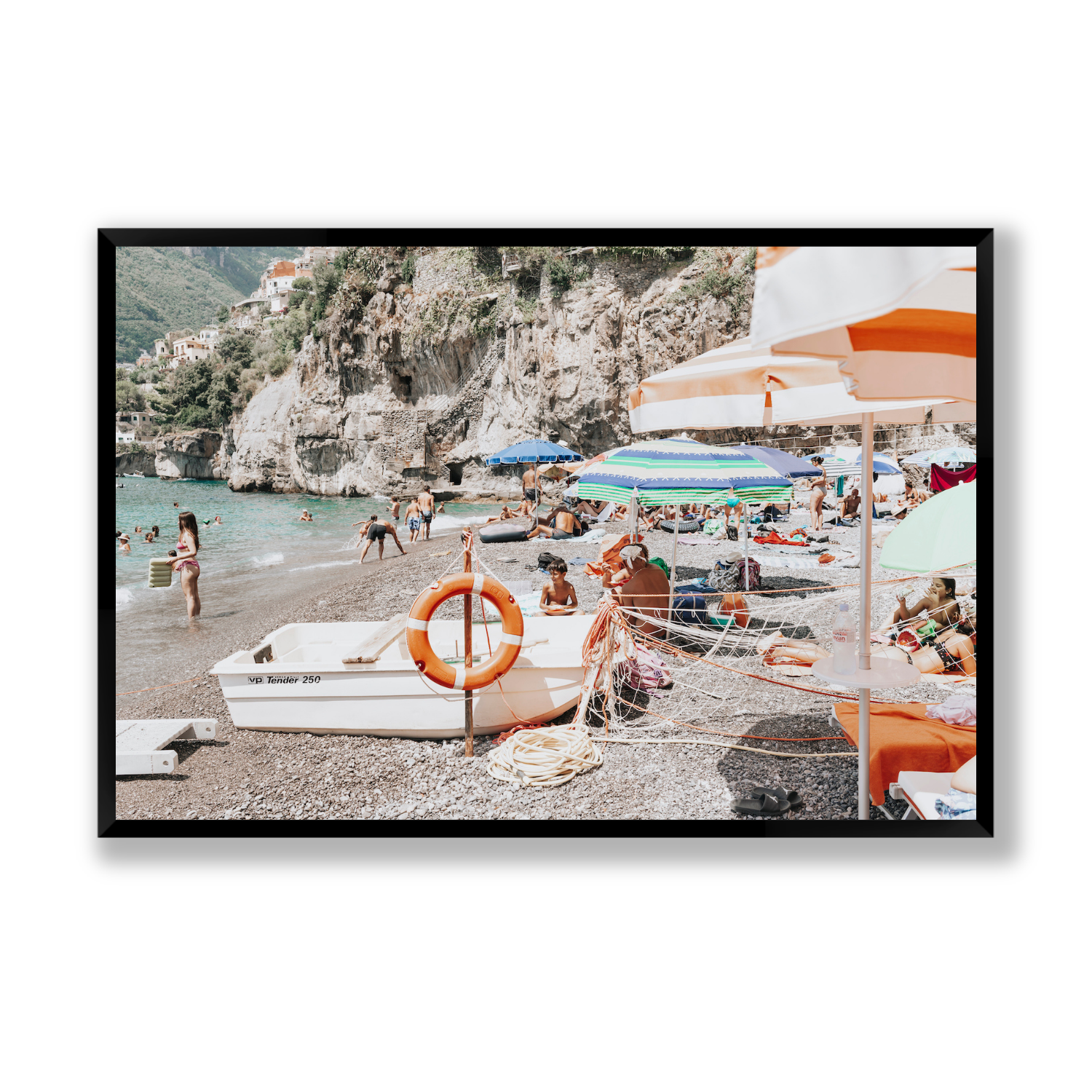 Positano Print, Italy Print - Amichi Co