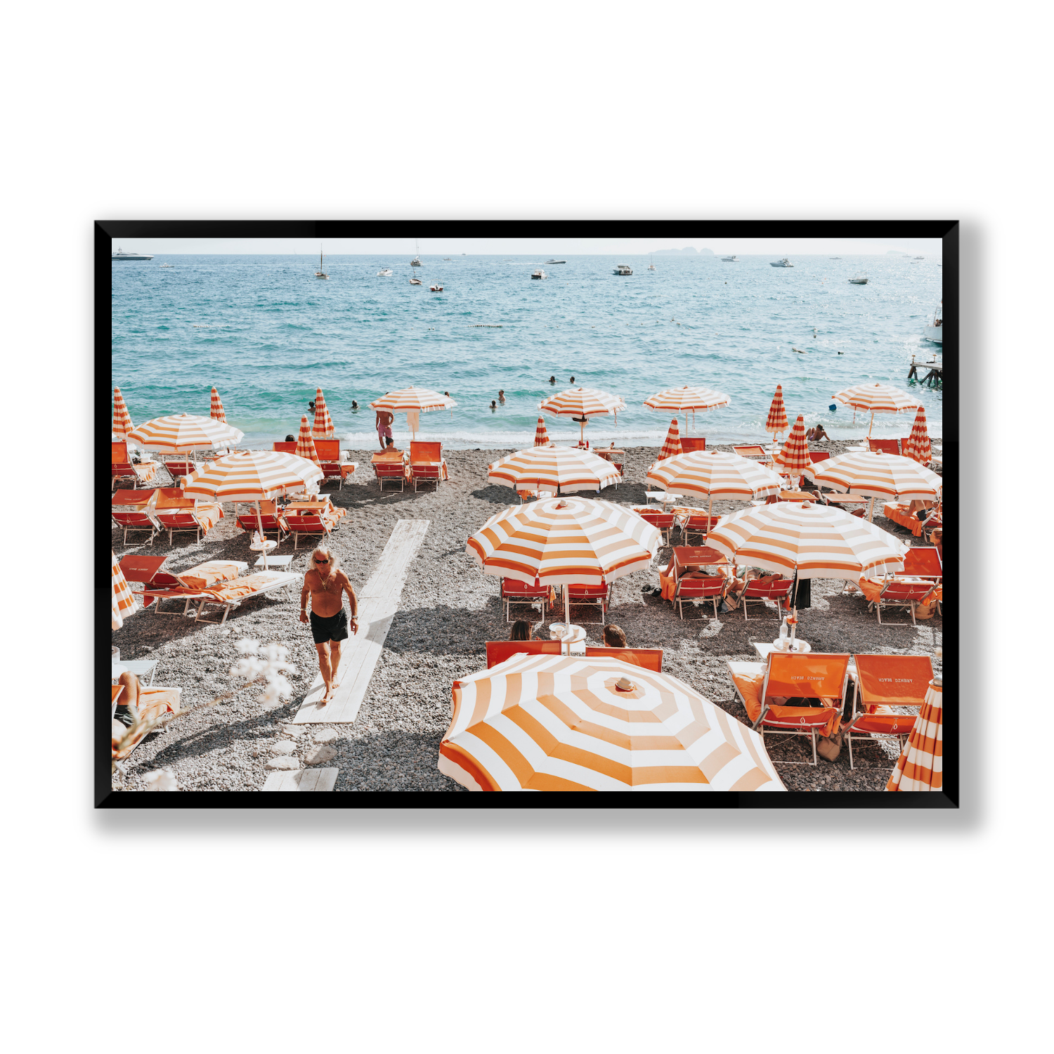 Positano Print, Italy Print - Amichi Co