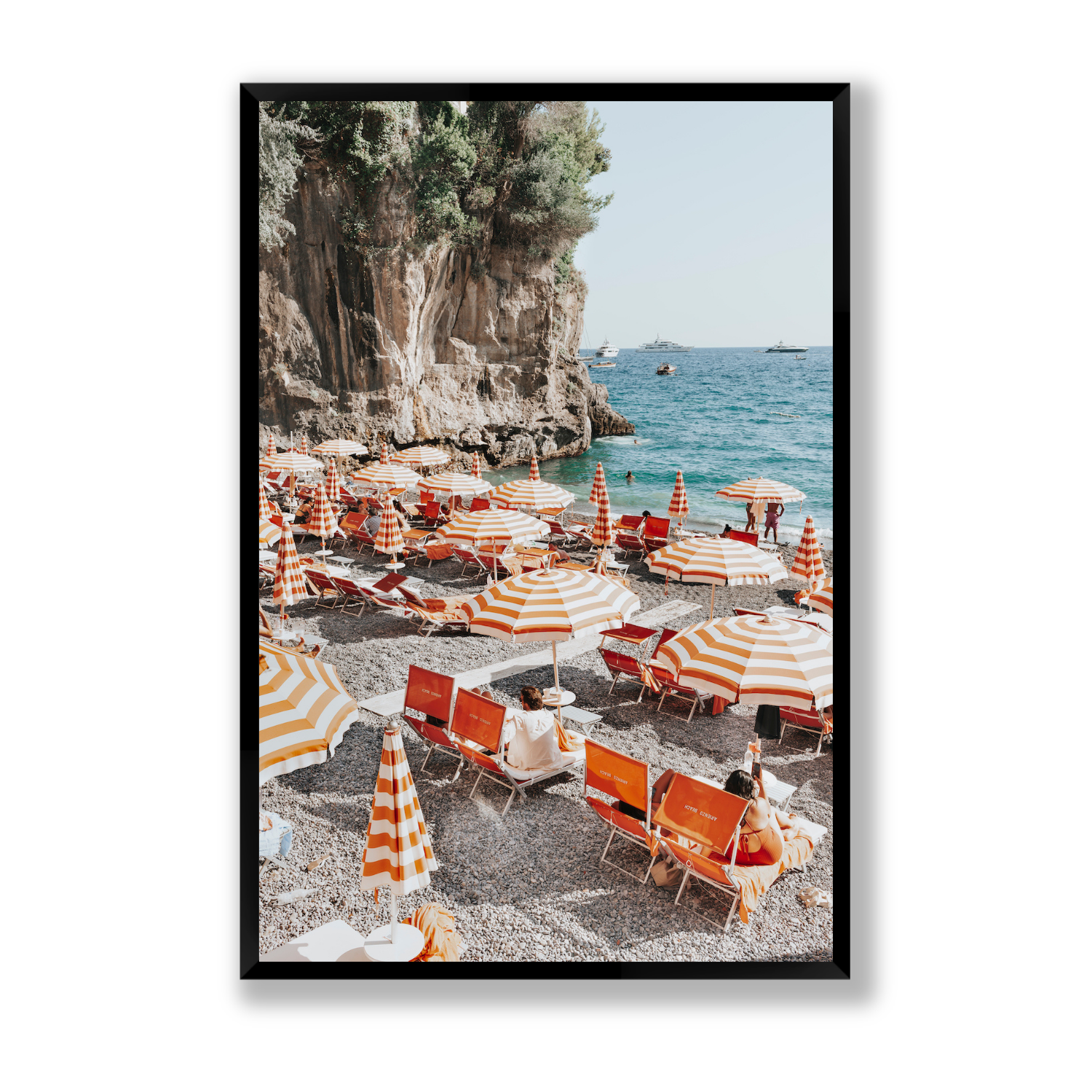 Positano Print, Italy Print - Amichi Co