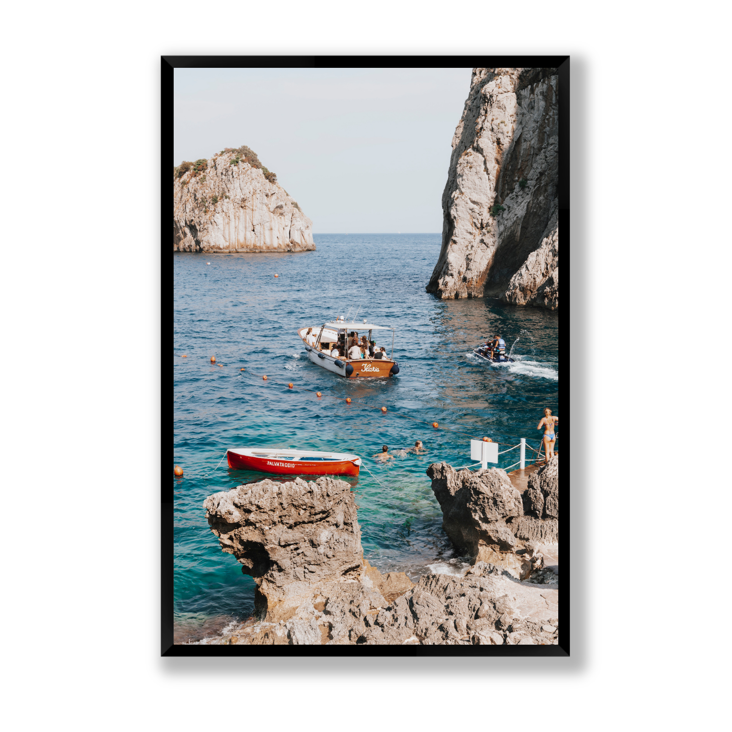 Capri Print, Italy Print - Amichi Co