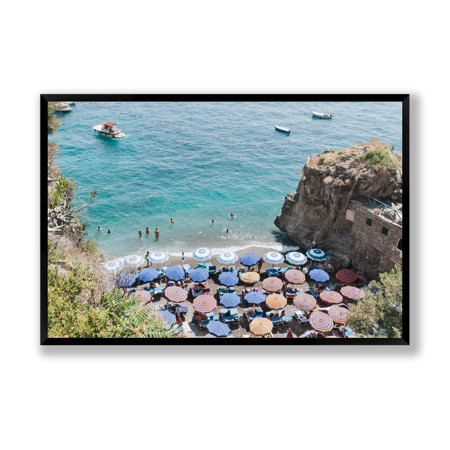 Positano Print, Italy Print - Amichi Co