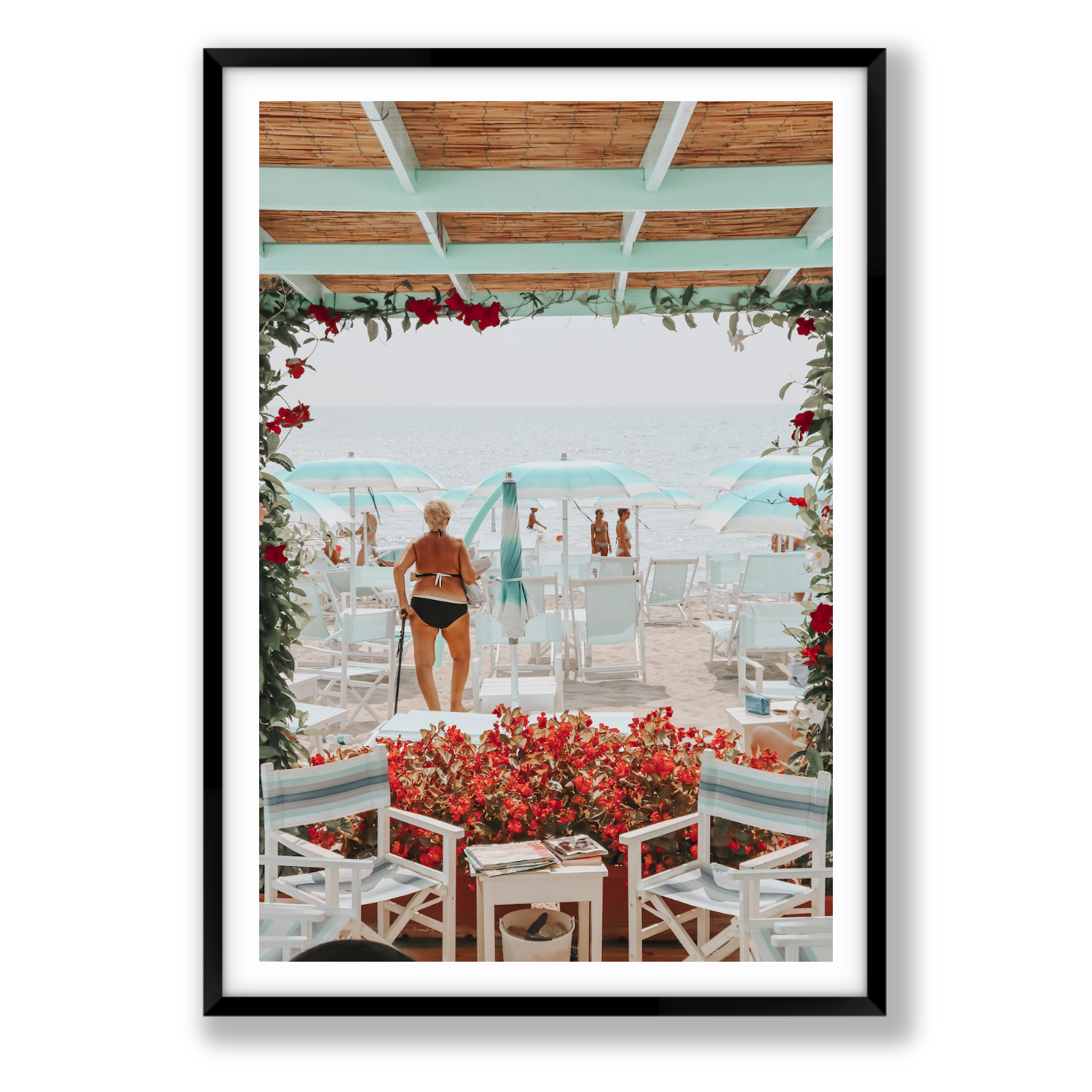 Alassio Print, Italy Print - Amichi Co