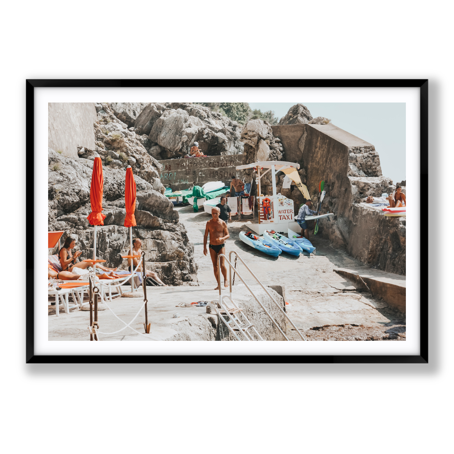 Praiano Print, Italy Print - Amichi Co