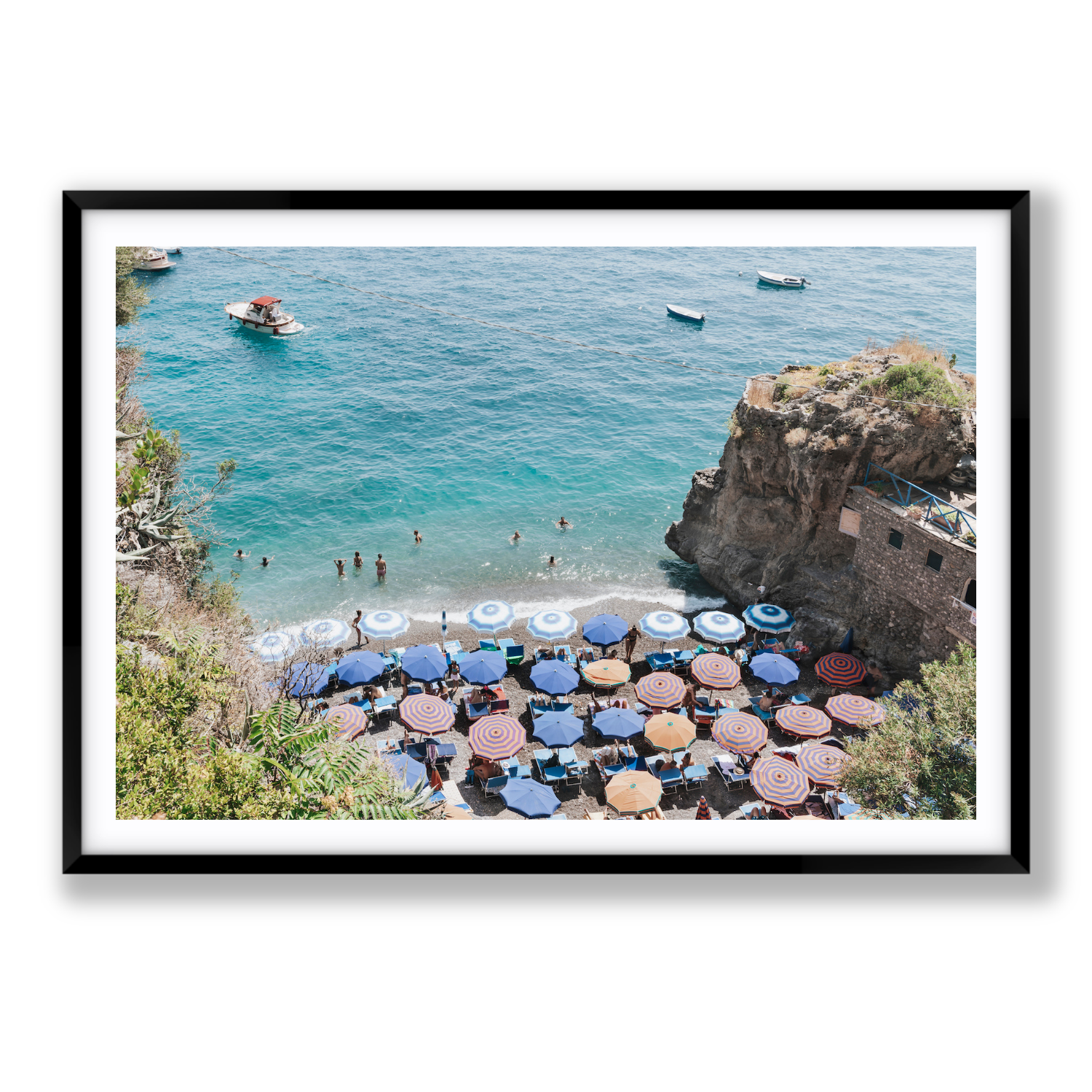 Positano Print, Italy Print - Amichi Co