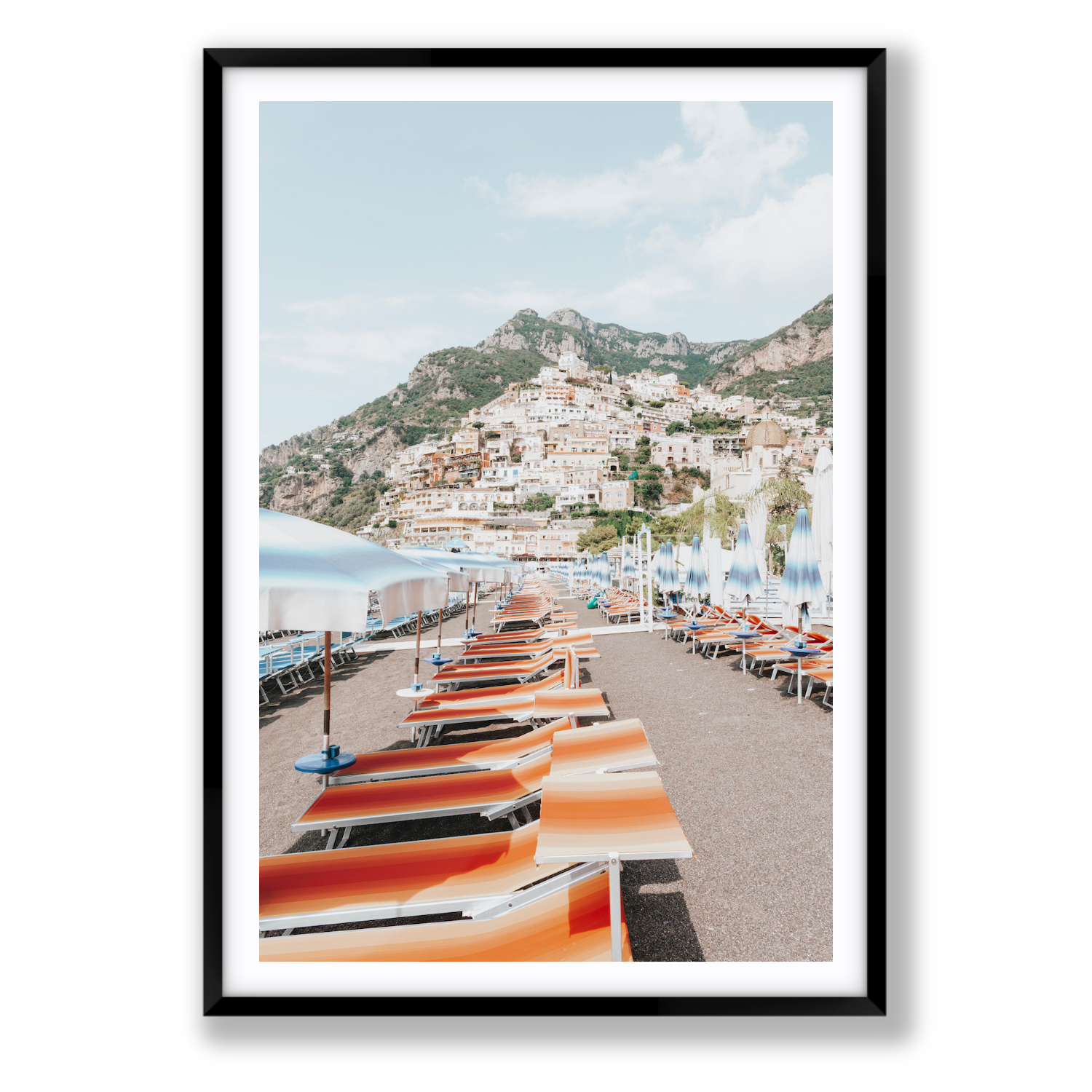 Positano Print, Italy Print - Amichi Co