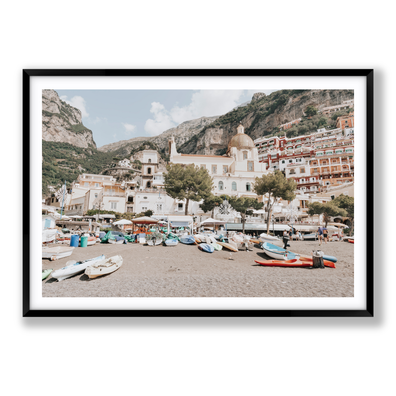 Positano Print, Italy Print - Amichi Co