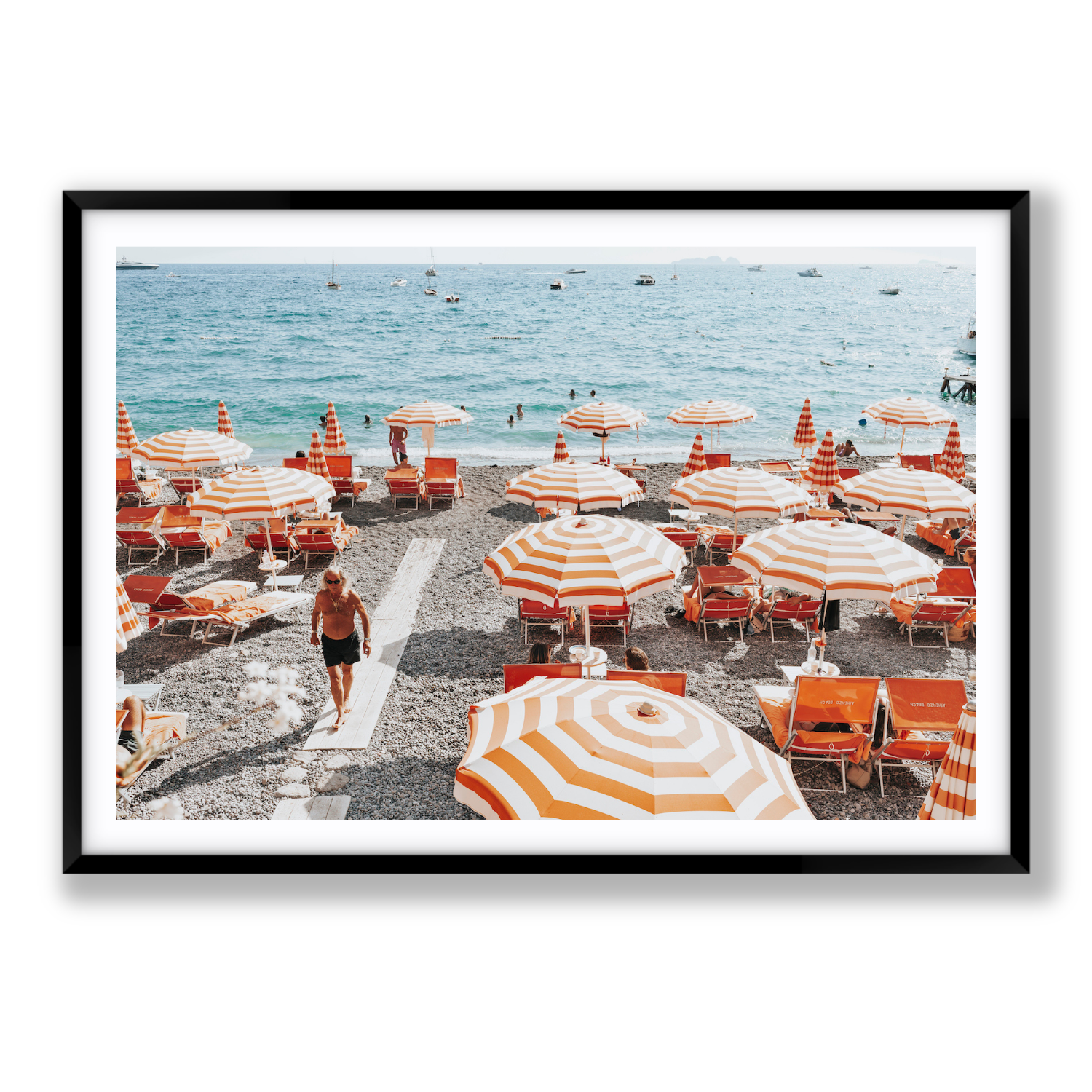 Positano Print, Italy Print - Amichi Co