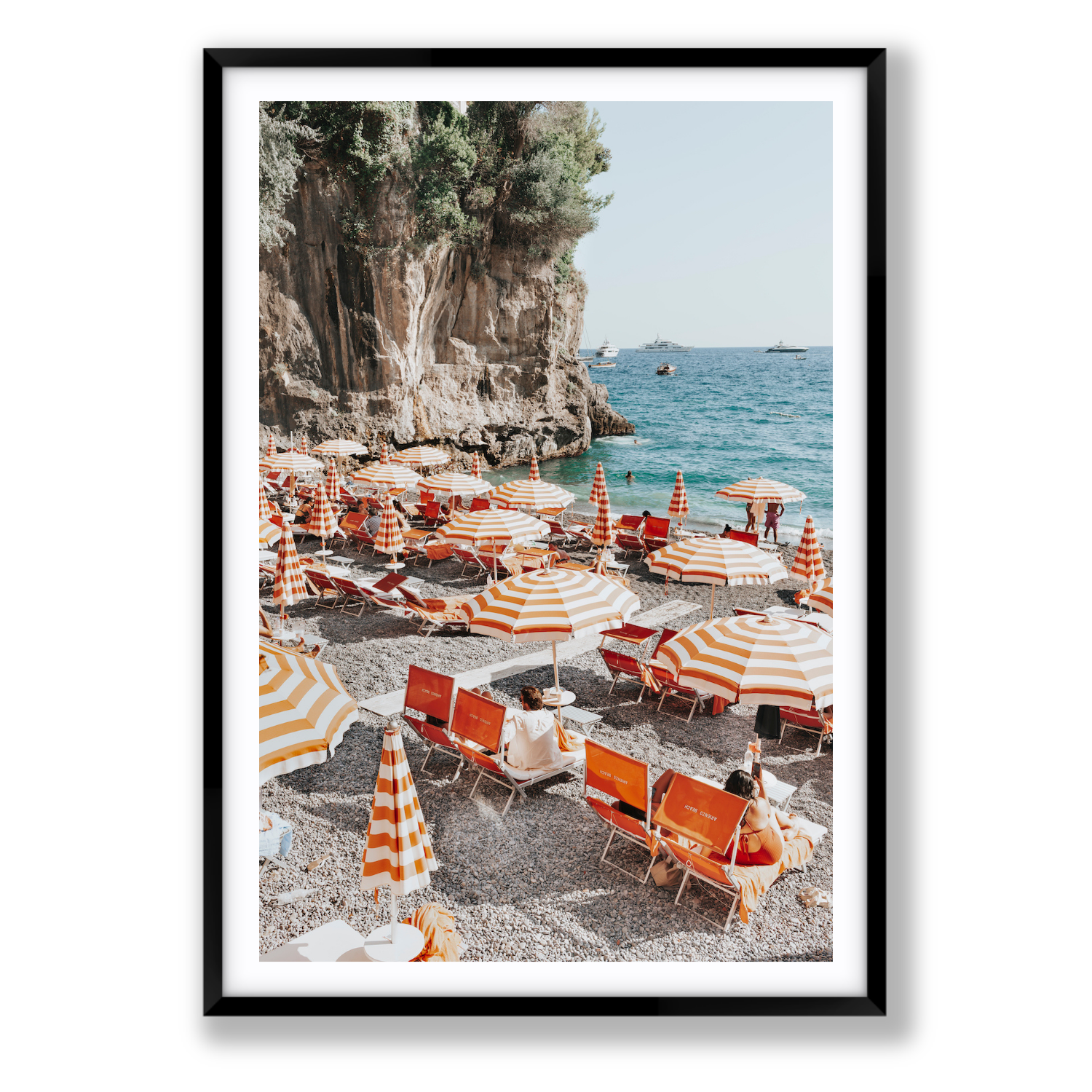 Positano Print, Italy Print - Amichi Co