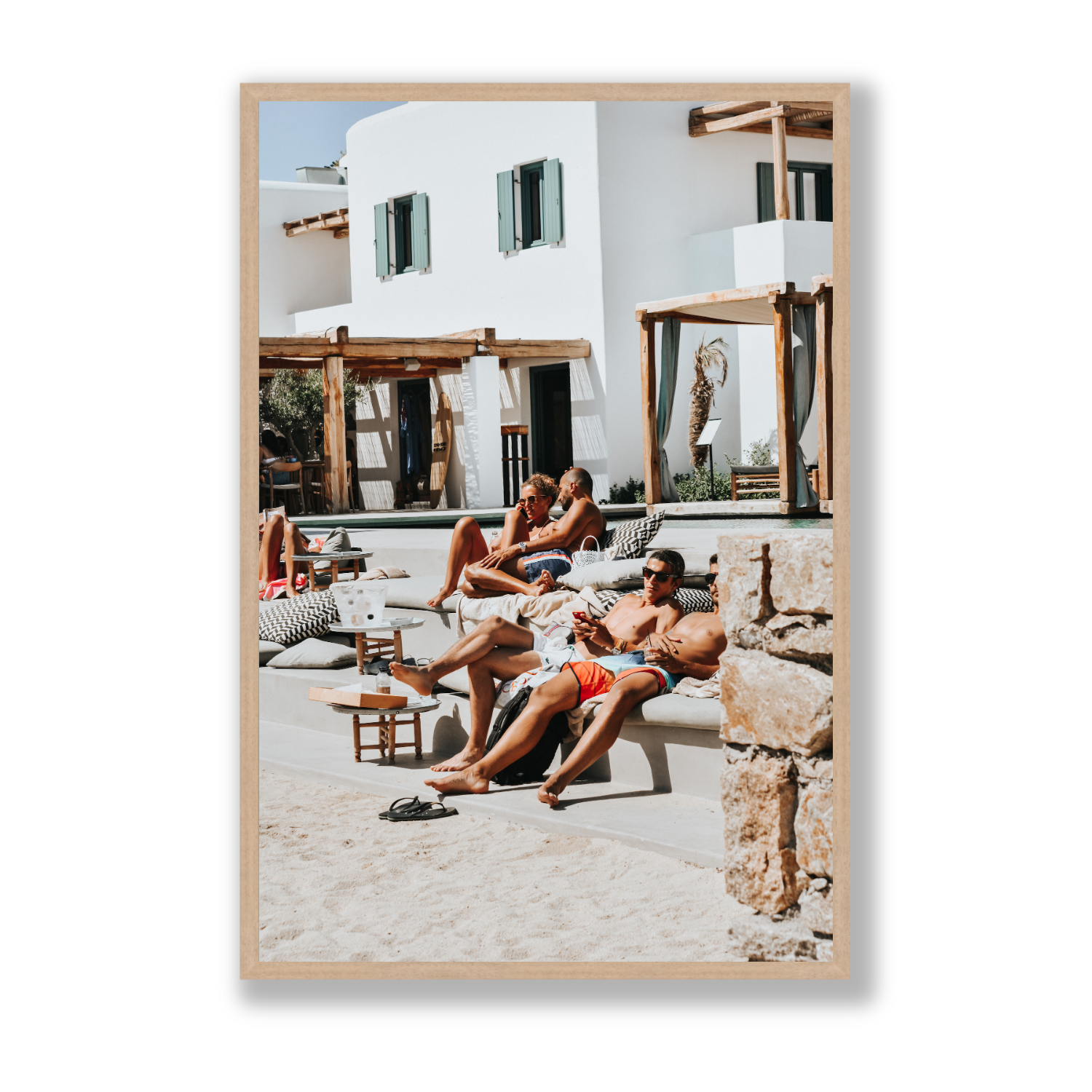 Mykonos Print, Greece Print - Amichi Co