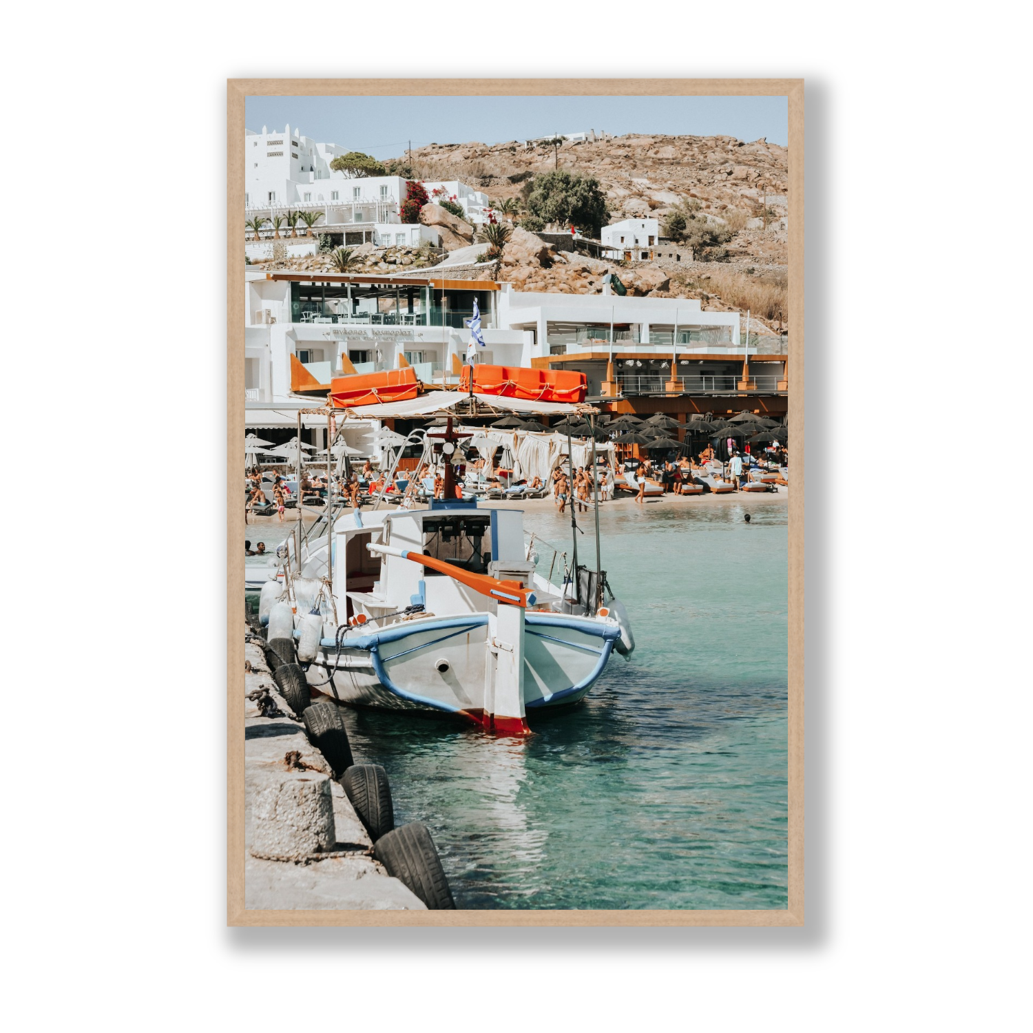 Mykonos Print, Greece Print - Amichi Co