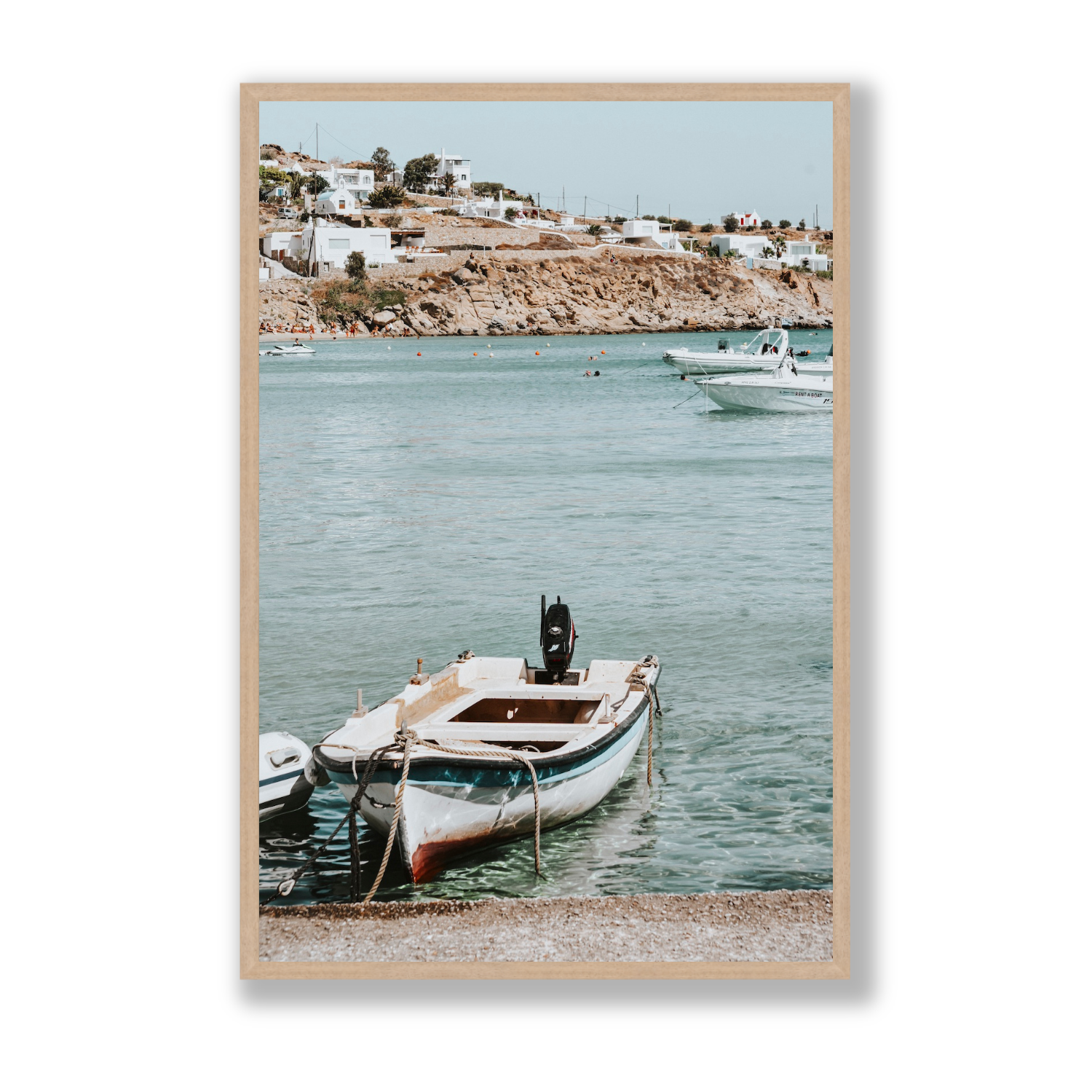 Mykonos Print, Greece Print - Amichi Co