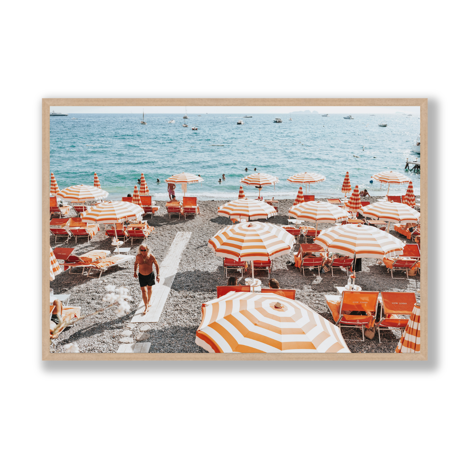 Positano Print, Italy Print - Amichi Co