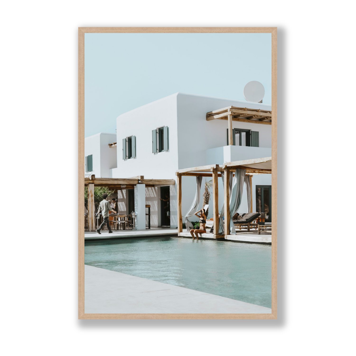 Mykonos Print, Greece Print - Amichi Co