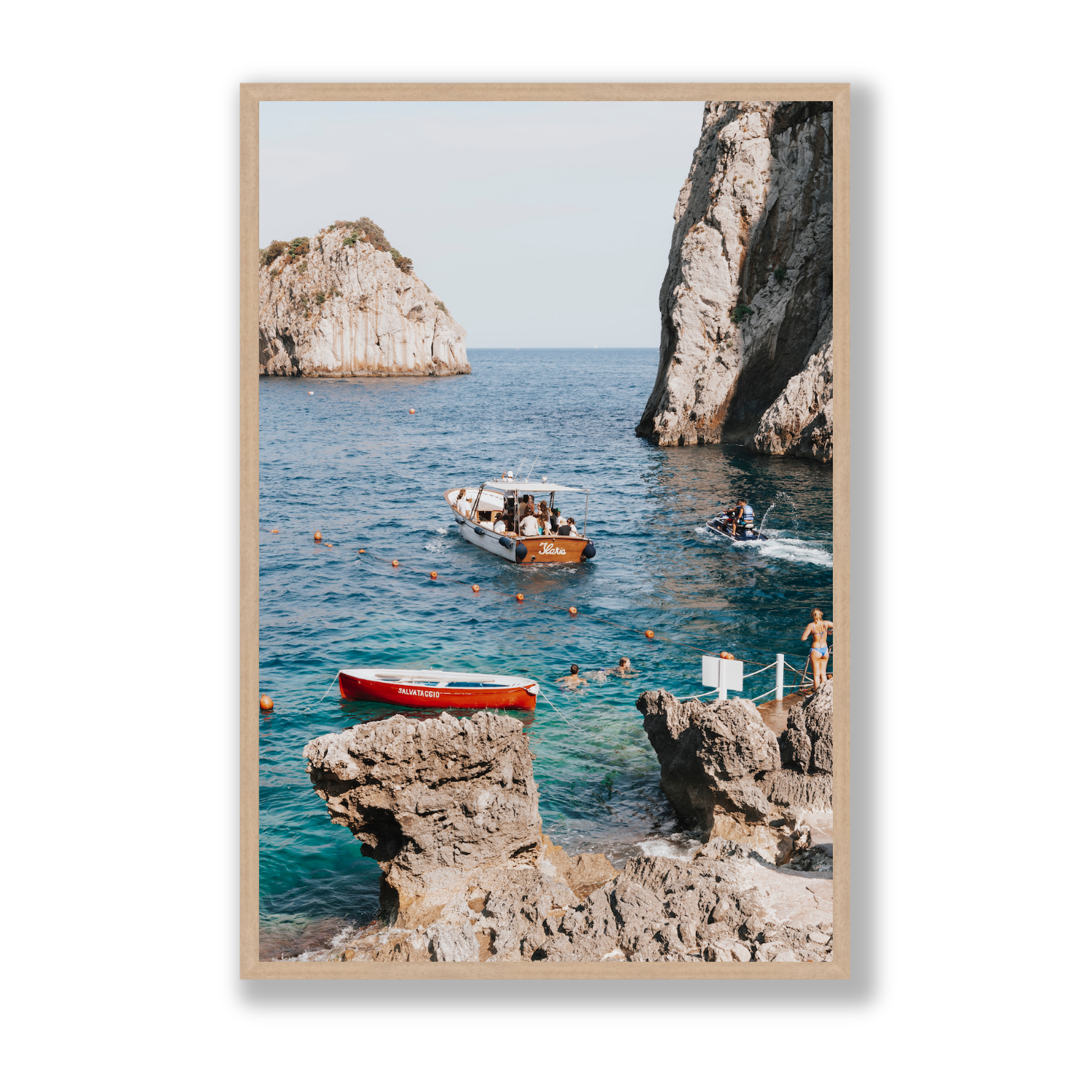 Capri Print, Italy Print - Amichi Co