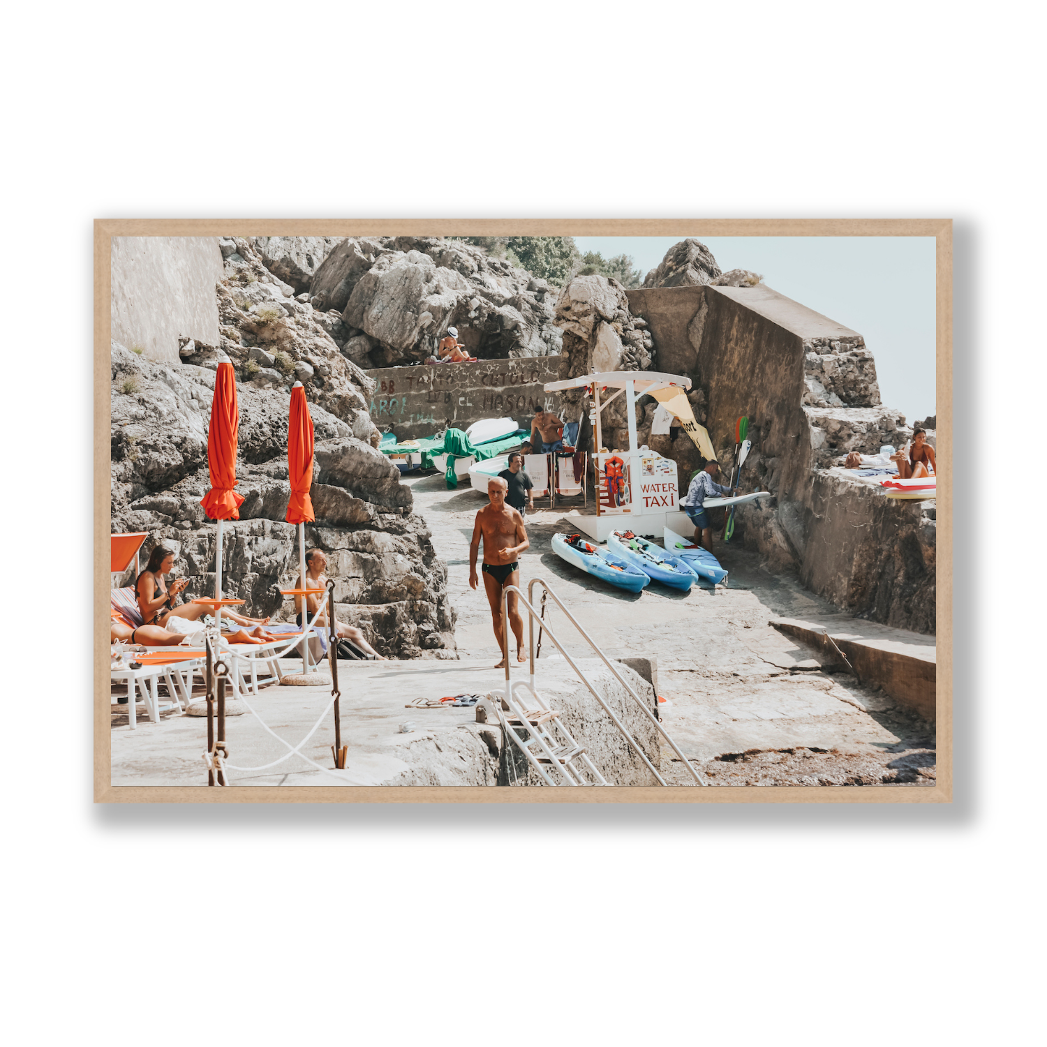 Praiano Print, Italy Print - Amichi Co