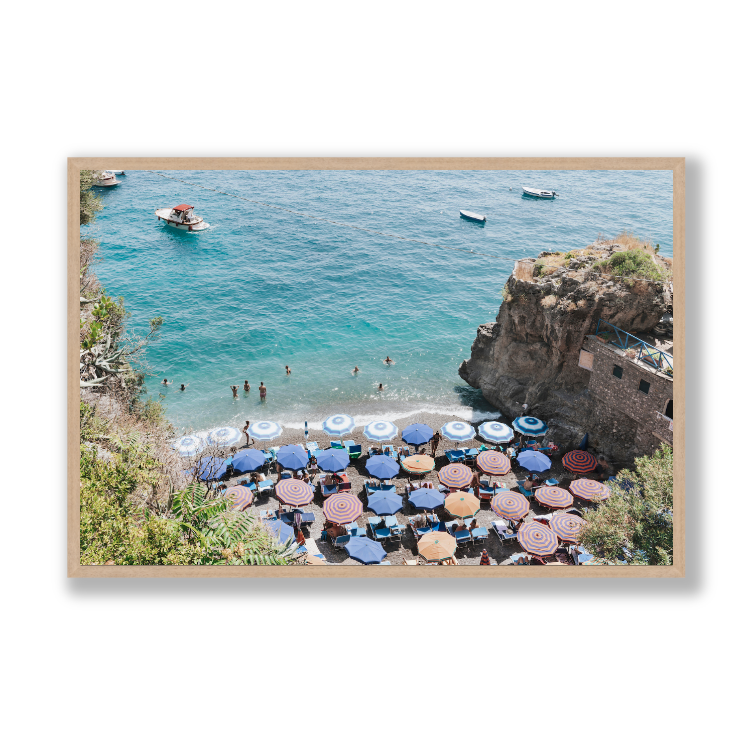 Positano Print, Italy Print - Amichi Co