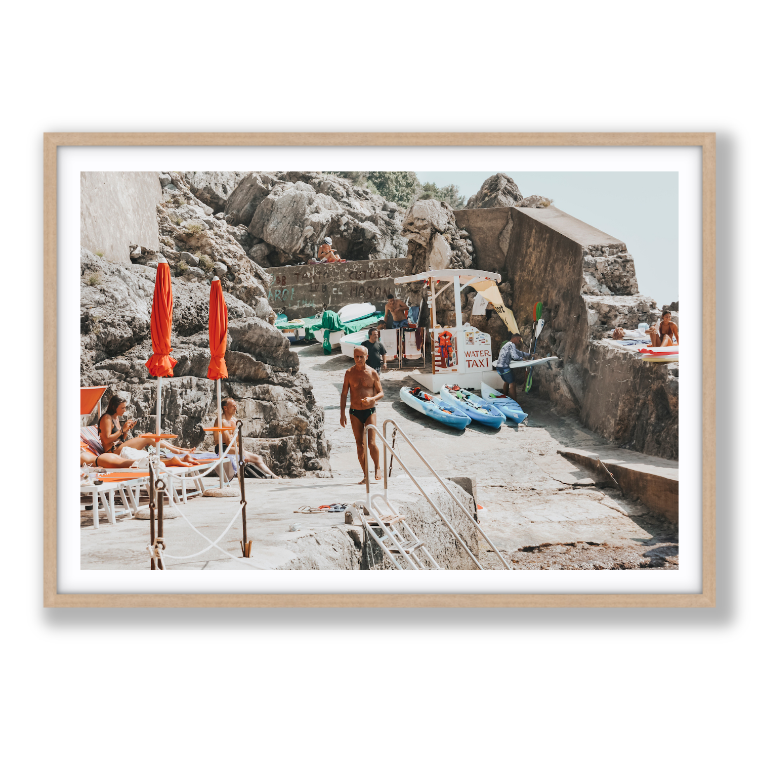 Praiano Print, Italy Print - Amichi Co