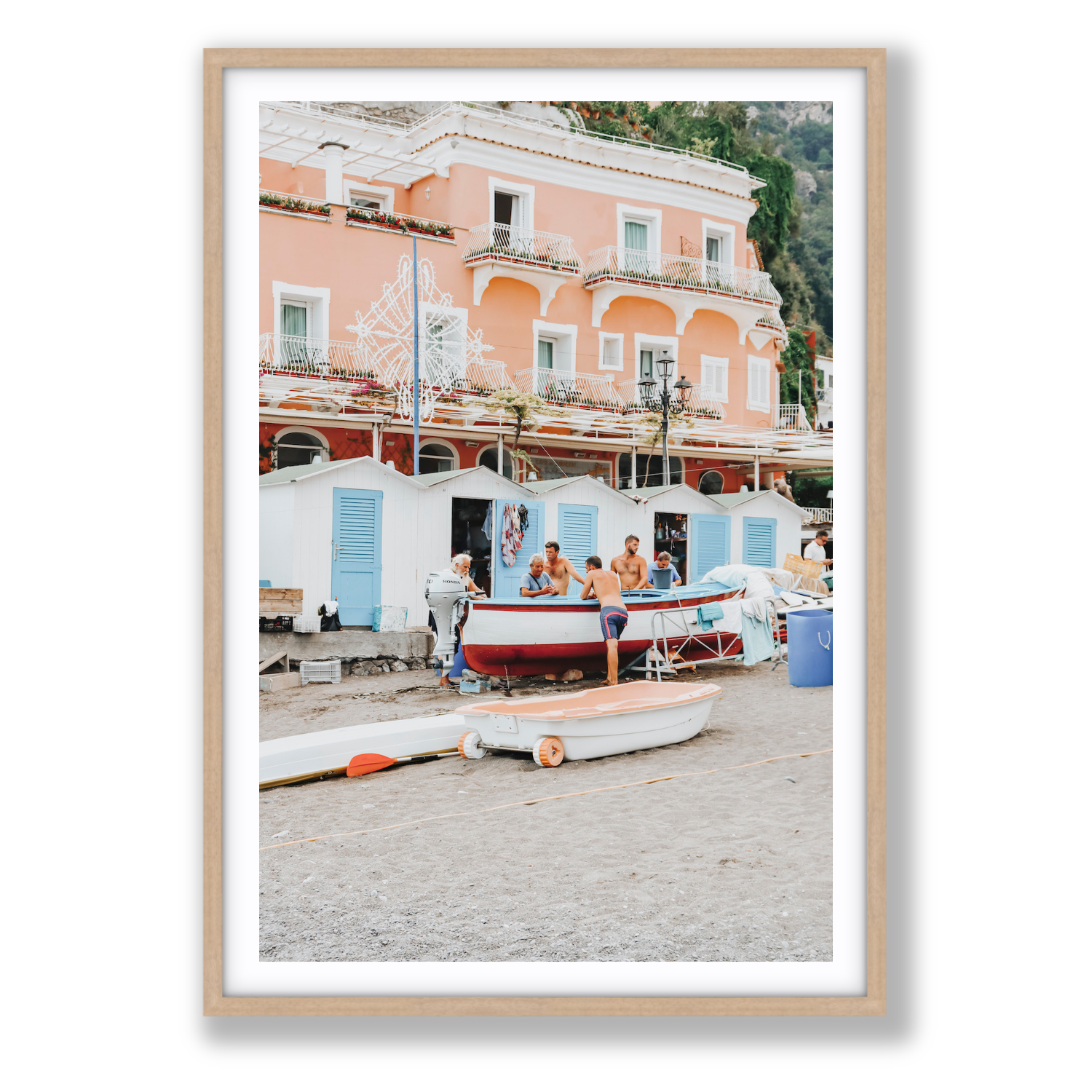 Positano Print, Italy Print - Amichi Co