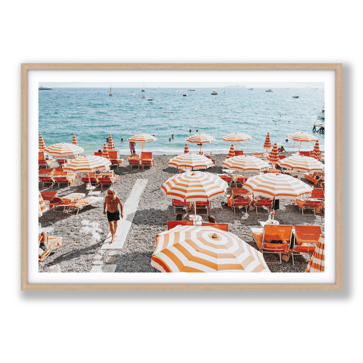 Positano Print, Italy Print - Amichi Co